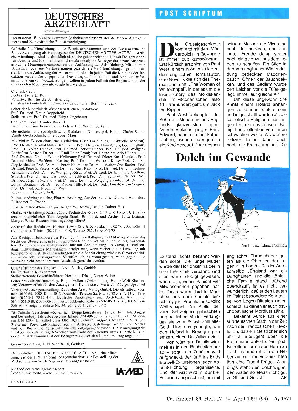 Vorschauseite 1: Dolch im Gewande
