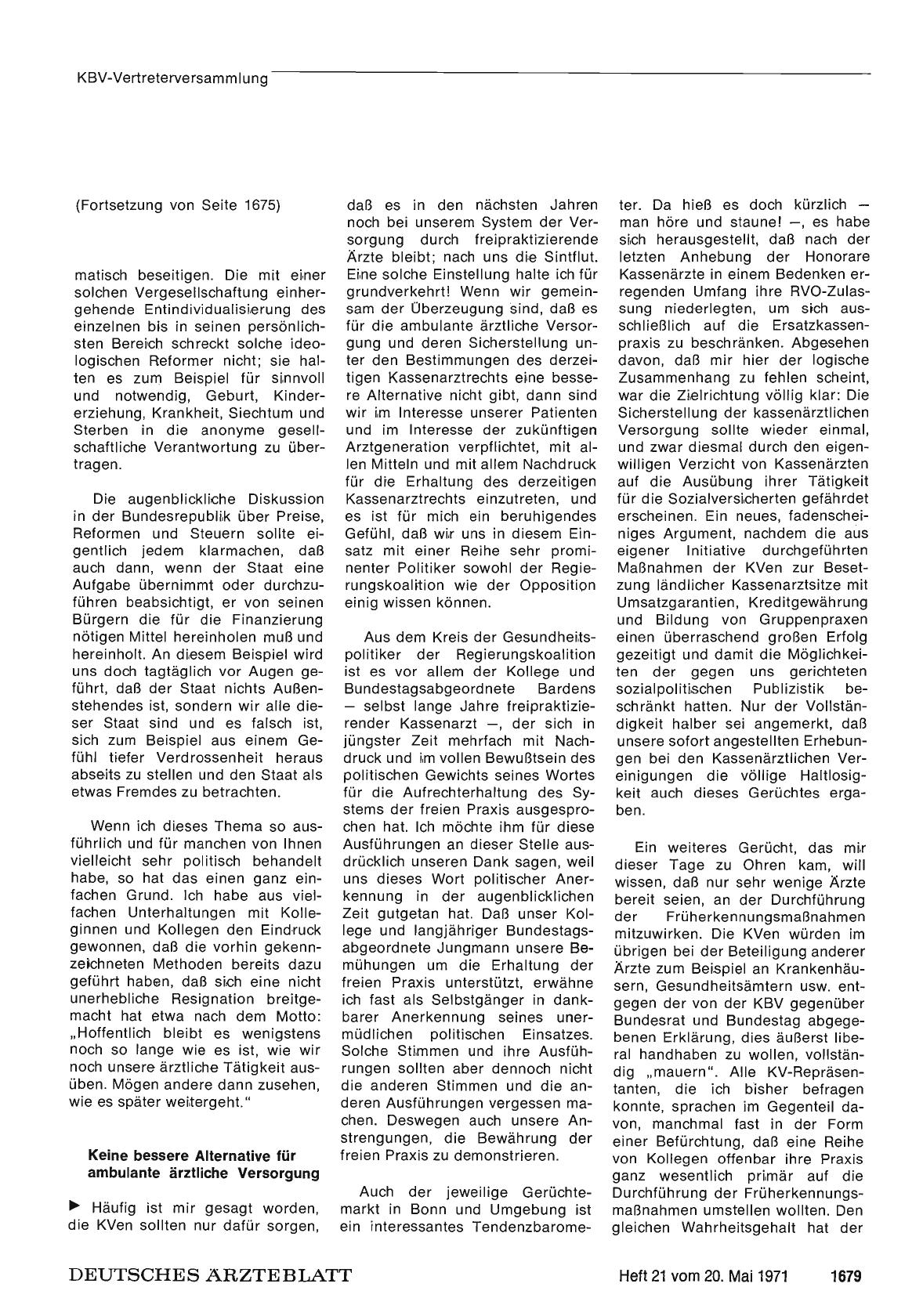 Vorschauseite 1: „Nur gemeinsam stark genug für sinnvolle Weiterentwicklungen" (Teil 2)