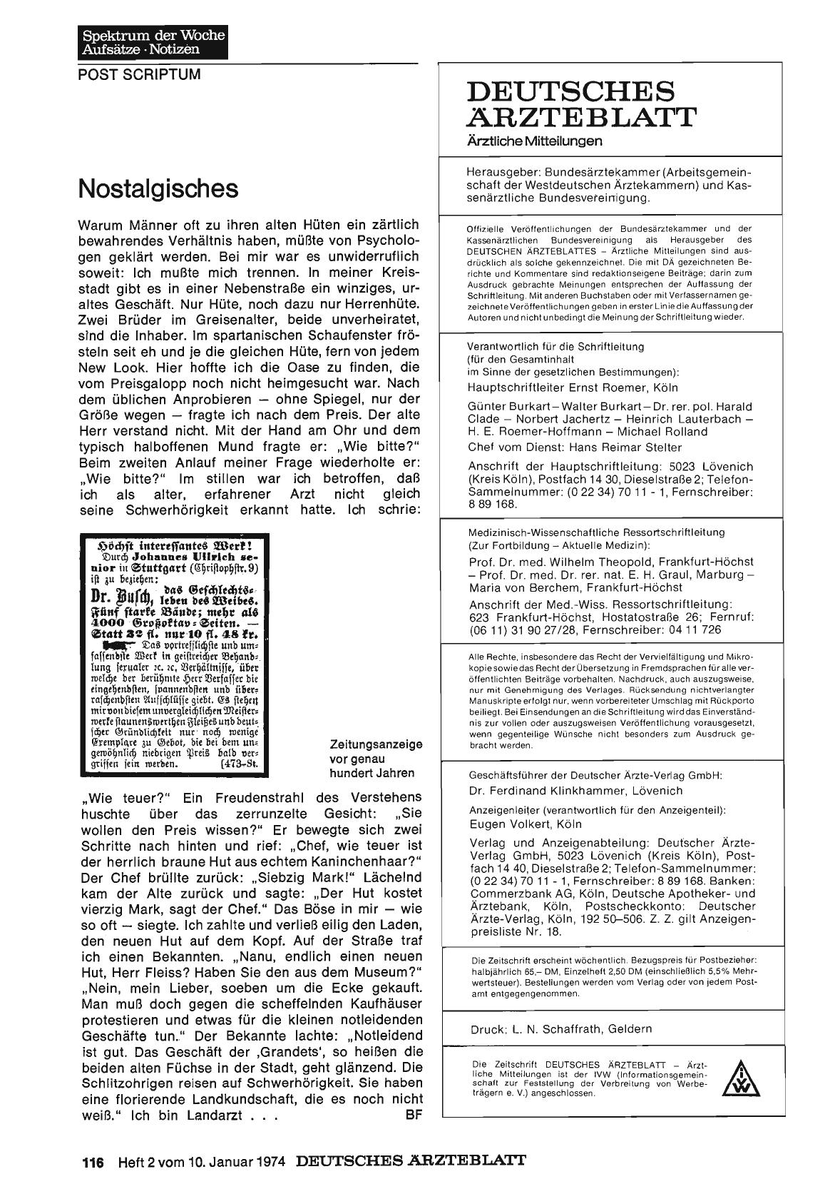 Vorschauseite 1: Nostalgisches