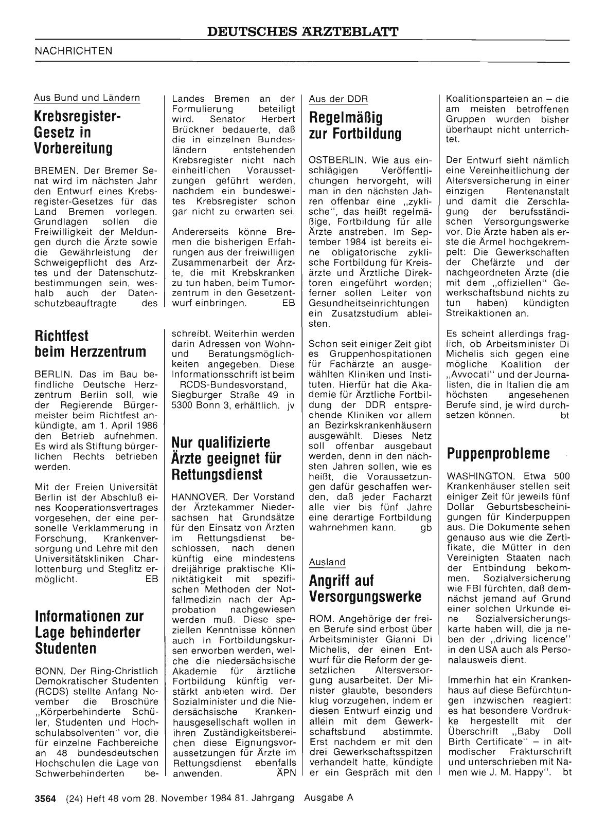 Vorschauseite 1: Angriff auf Versorgungswerke