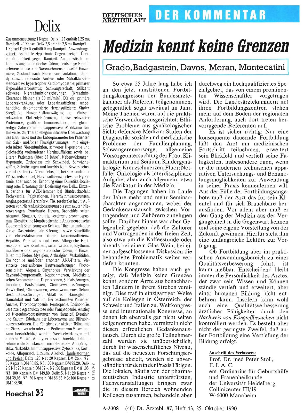 Vorschauseite 1: Medizin kennt keine Grenzen: Grado, Badgastein, Davos, Meran, Montecatini
