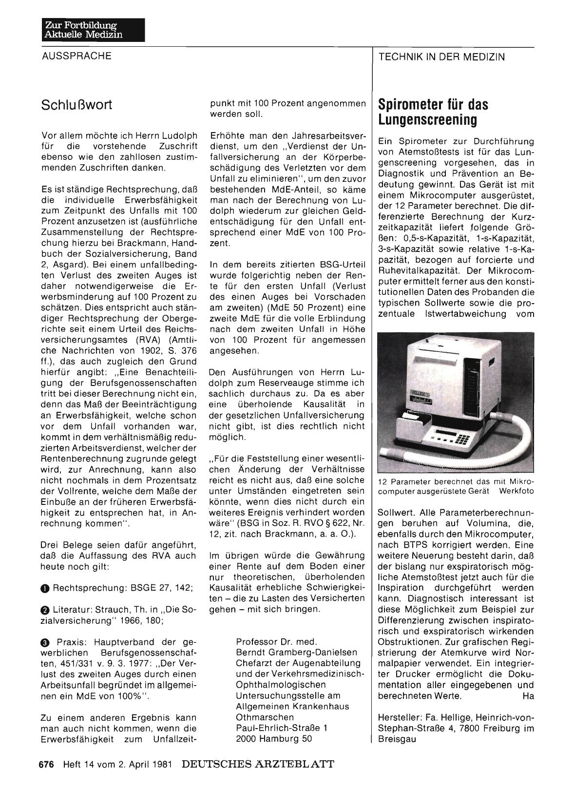 Vorschauseite 1: Spirometer für das Lungenscreening