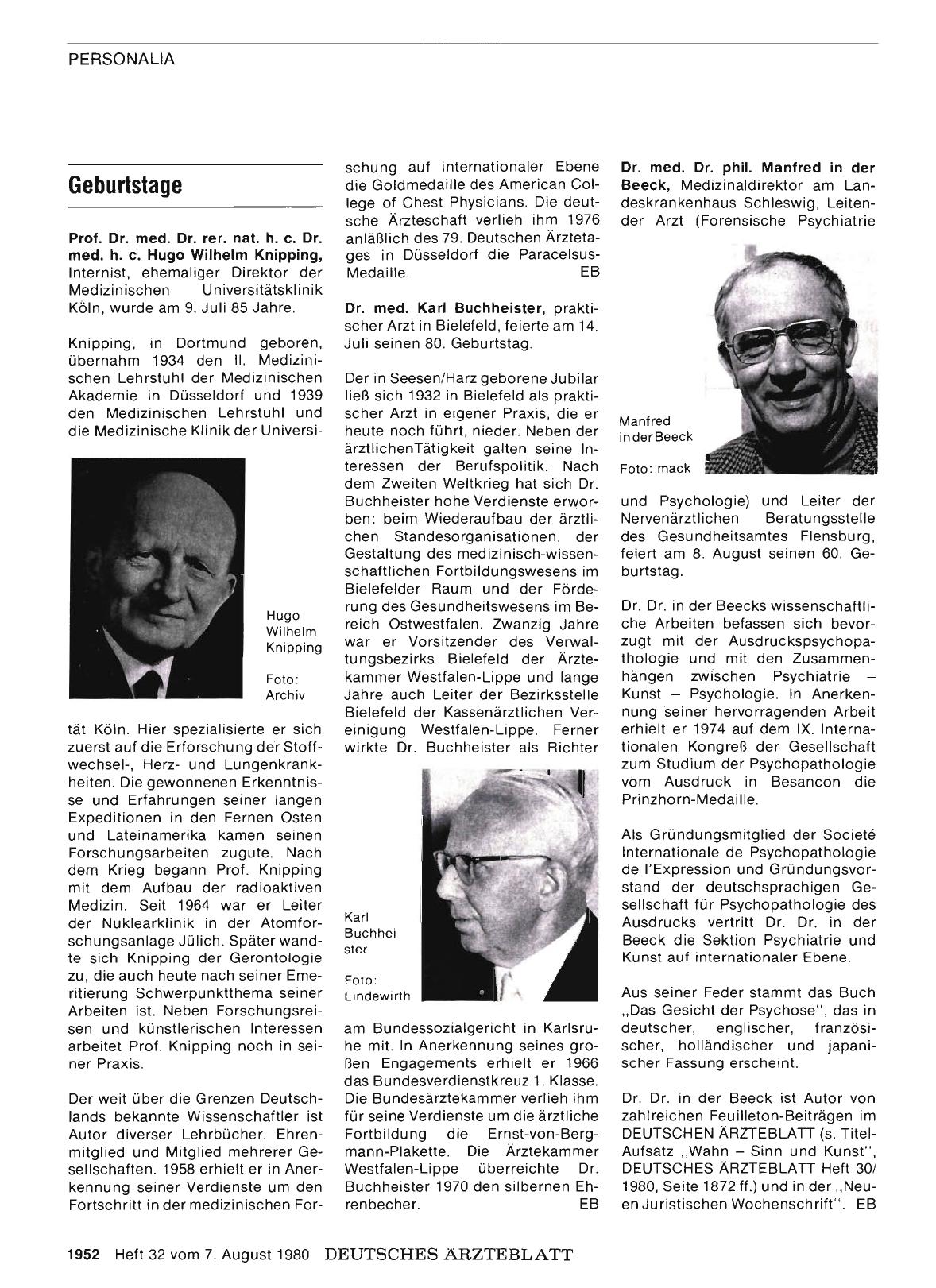 Vorschauseite 1: Geburtstage
