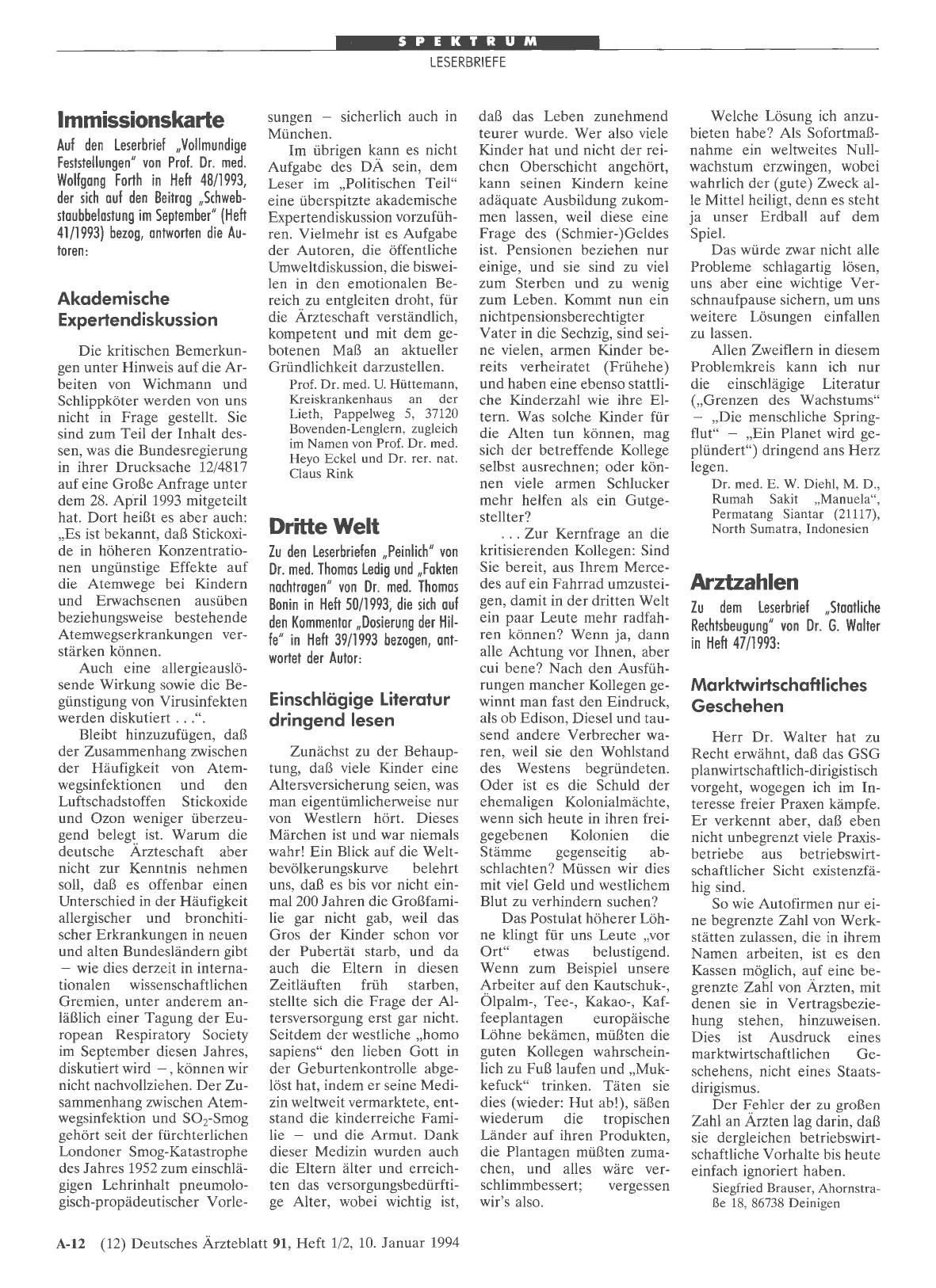 Vorschauseite 1: Dritte Welt: Einschlägige Literatur dringend lesen