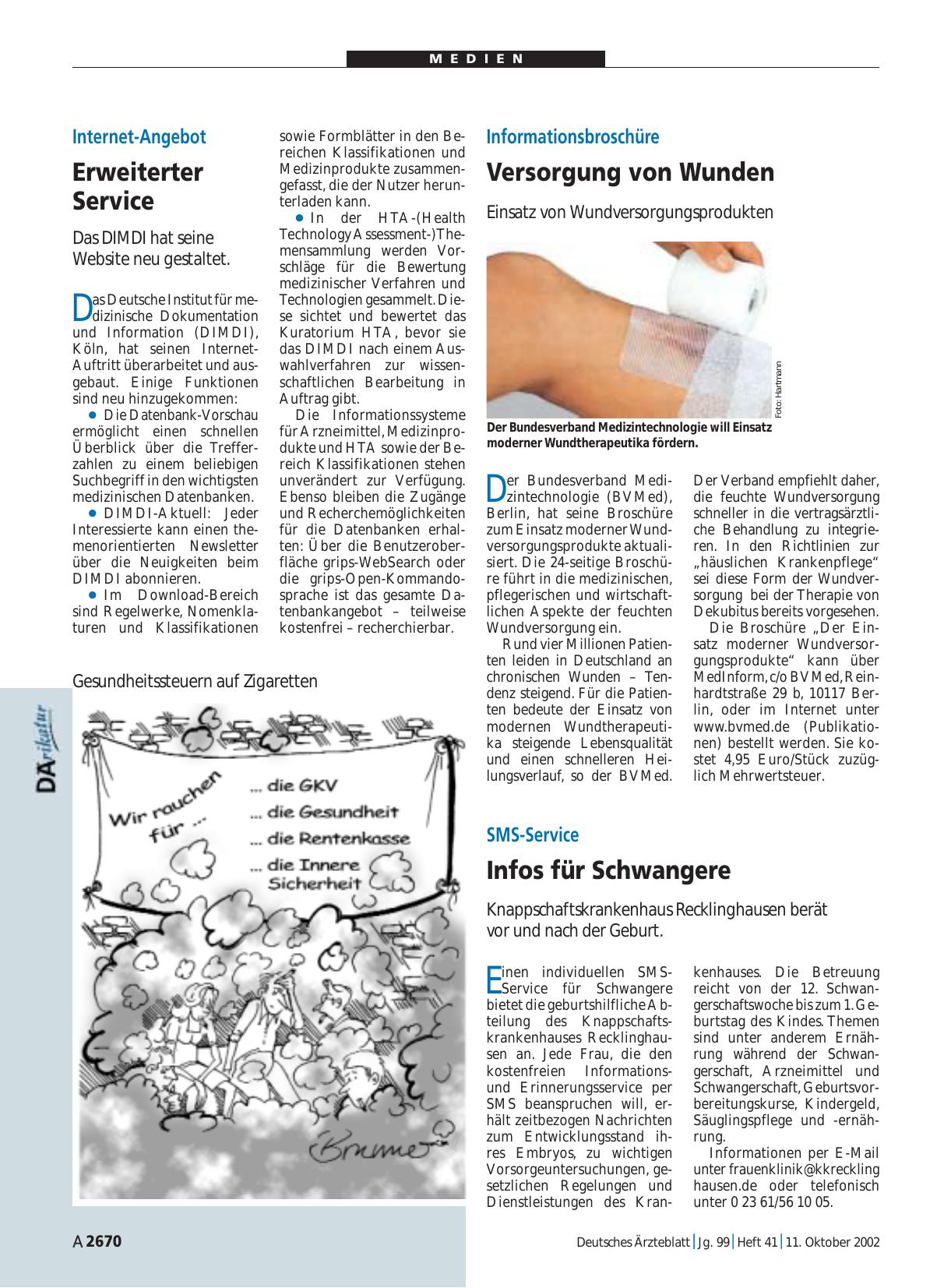 Vorschauseite 1: Internet-Angebot: Erweiterter Service