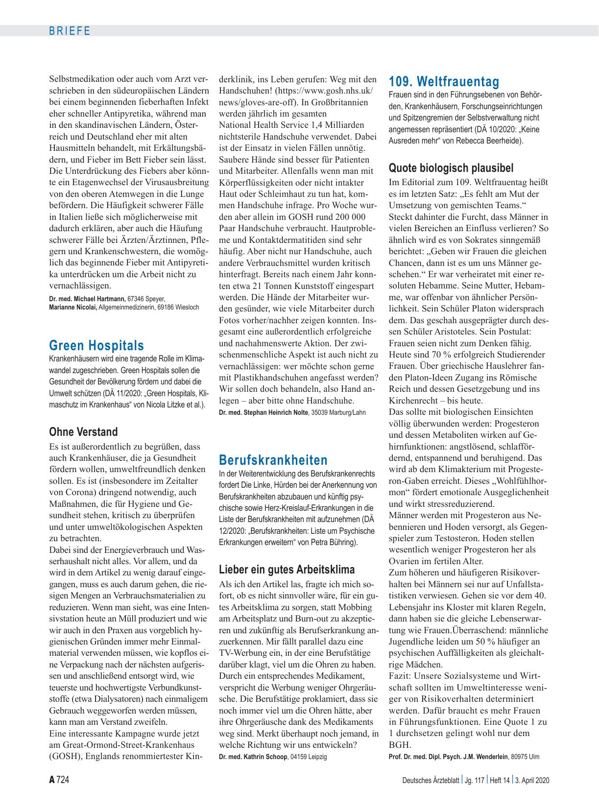 Vorschauseite 1: Green Hospitals: Ohne Verstand