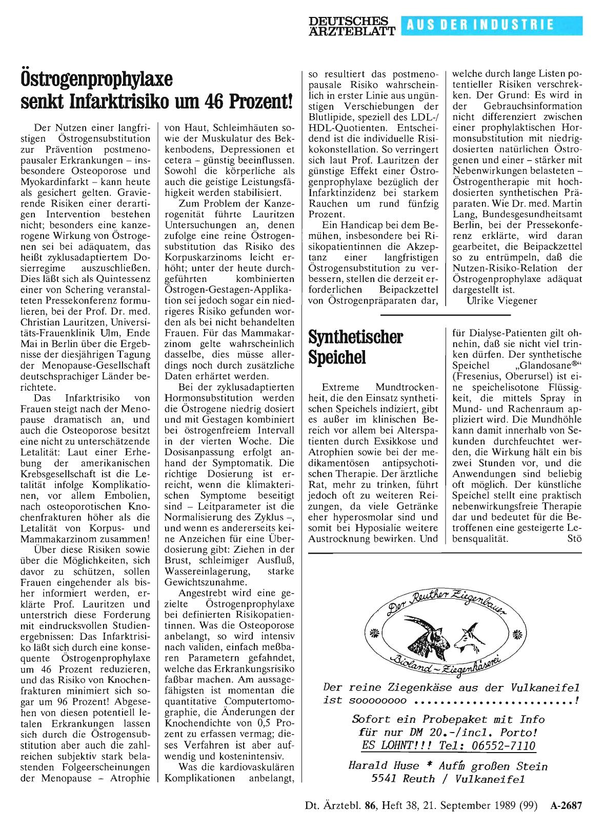 Vorschauseite 1: Synthetischer Speichel