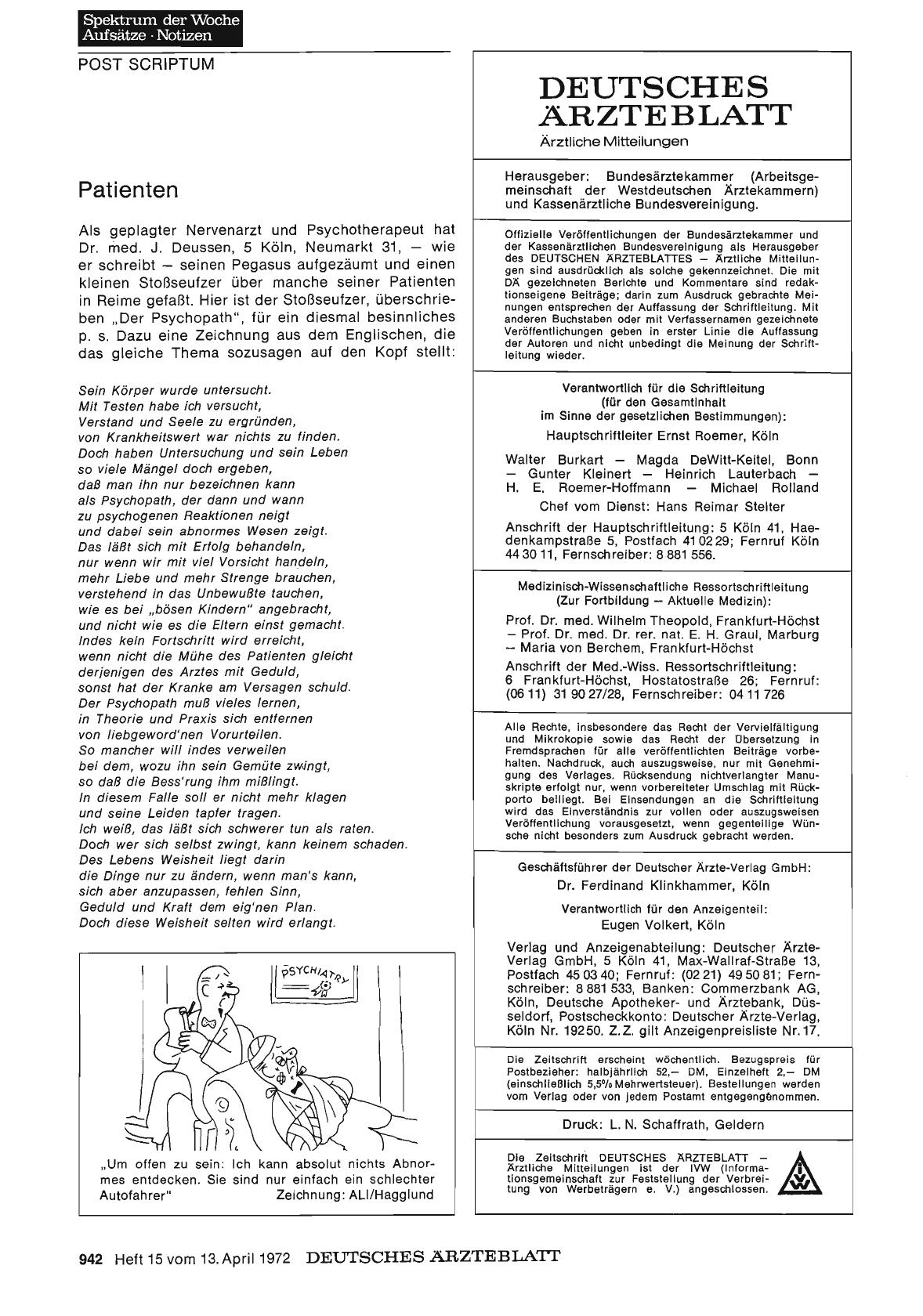 Vorschauseite 1: Patienten