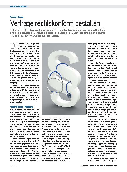 Vorschauseite 1: Weiterbildung: Verträge rechtskonform gestalten