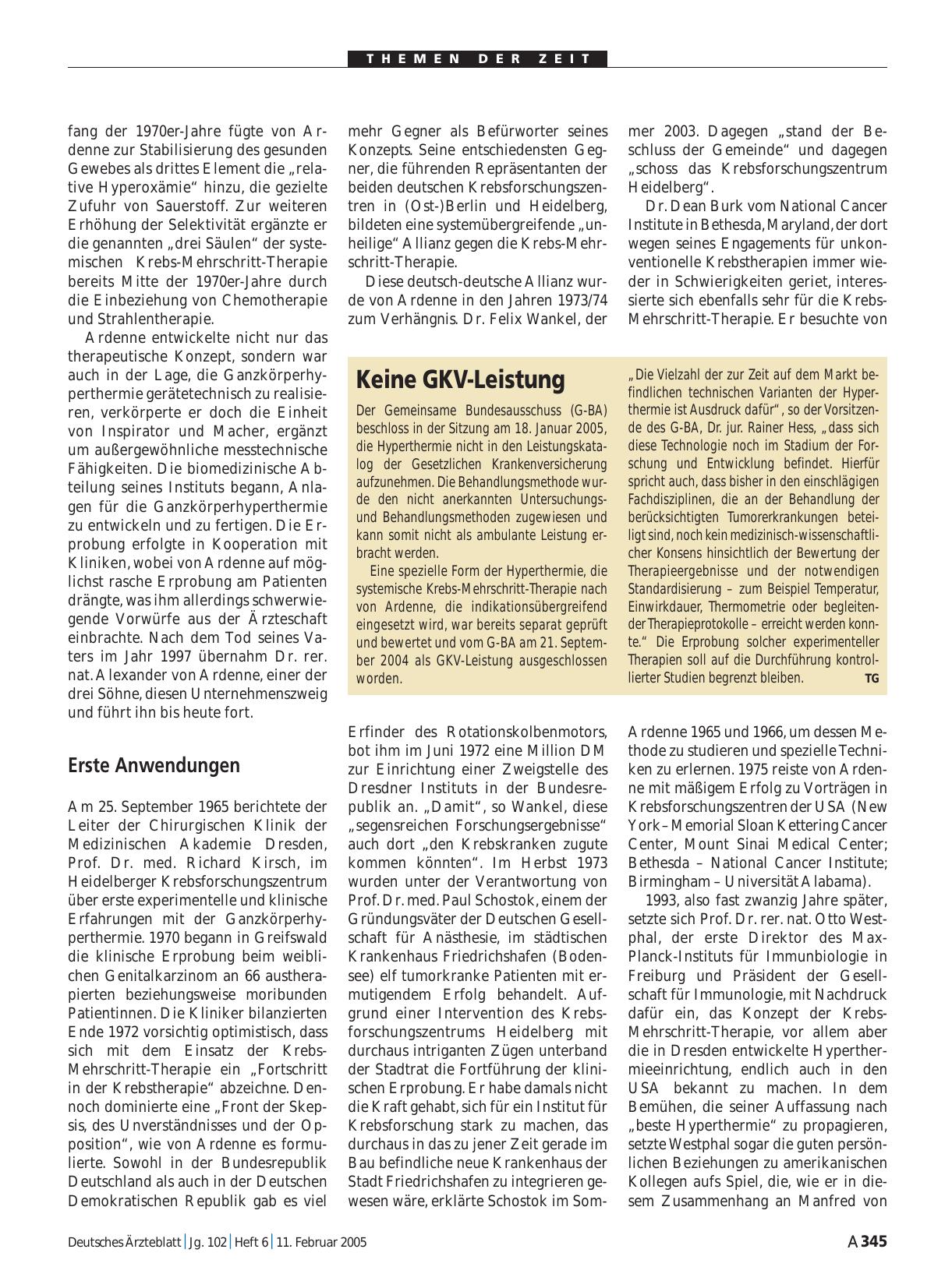 Vorschauseite 1: Keine GKV-Leistung