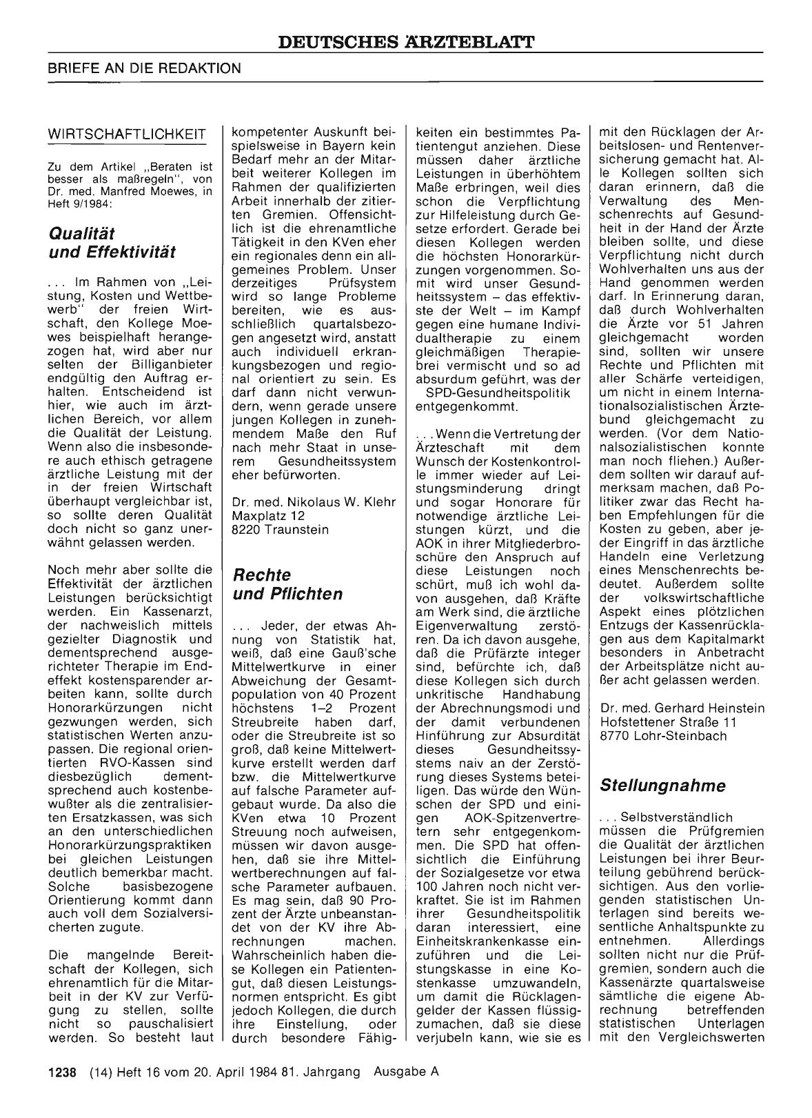 Vorschauseite 1: WIRTSCHAFTLICHKEIT: Qualität und Effektivität