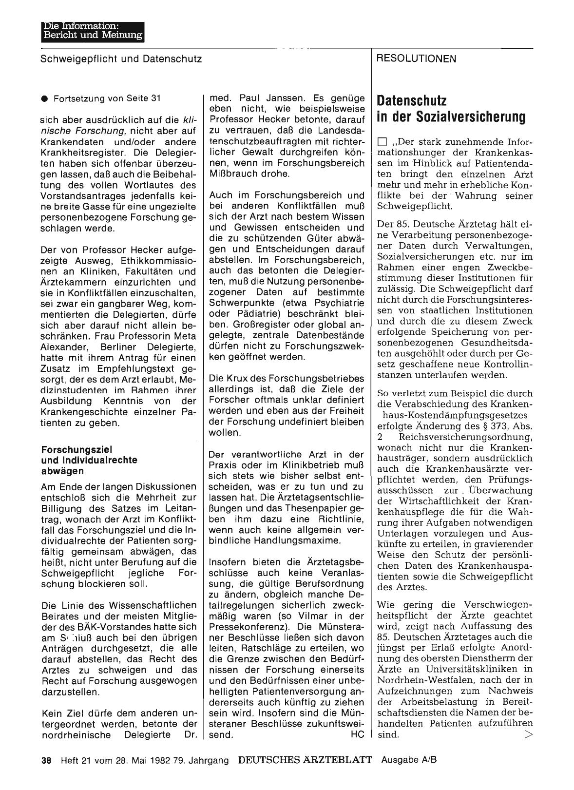 Vorschauseite 1: Resolutionen