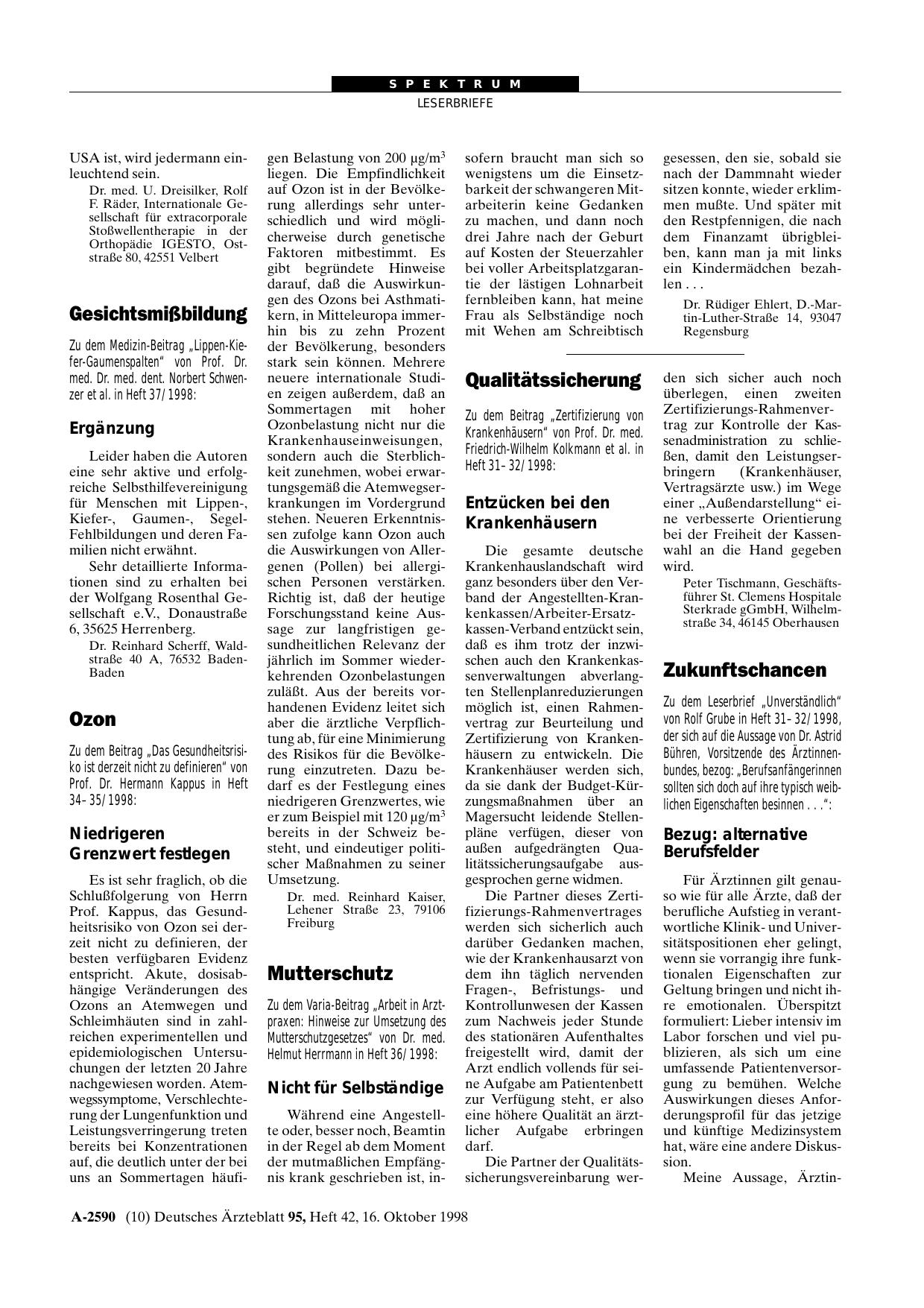 Vorschauseite 1: Qualitätssicherung: Entzücken bei den Krankenhäusern
