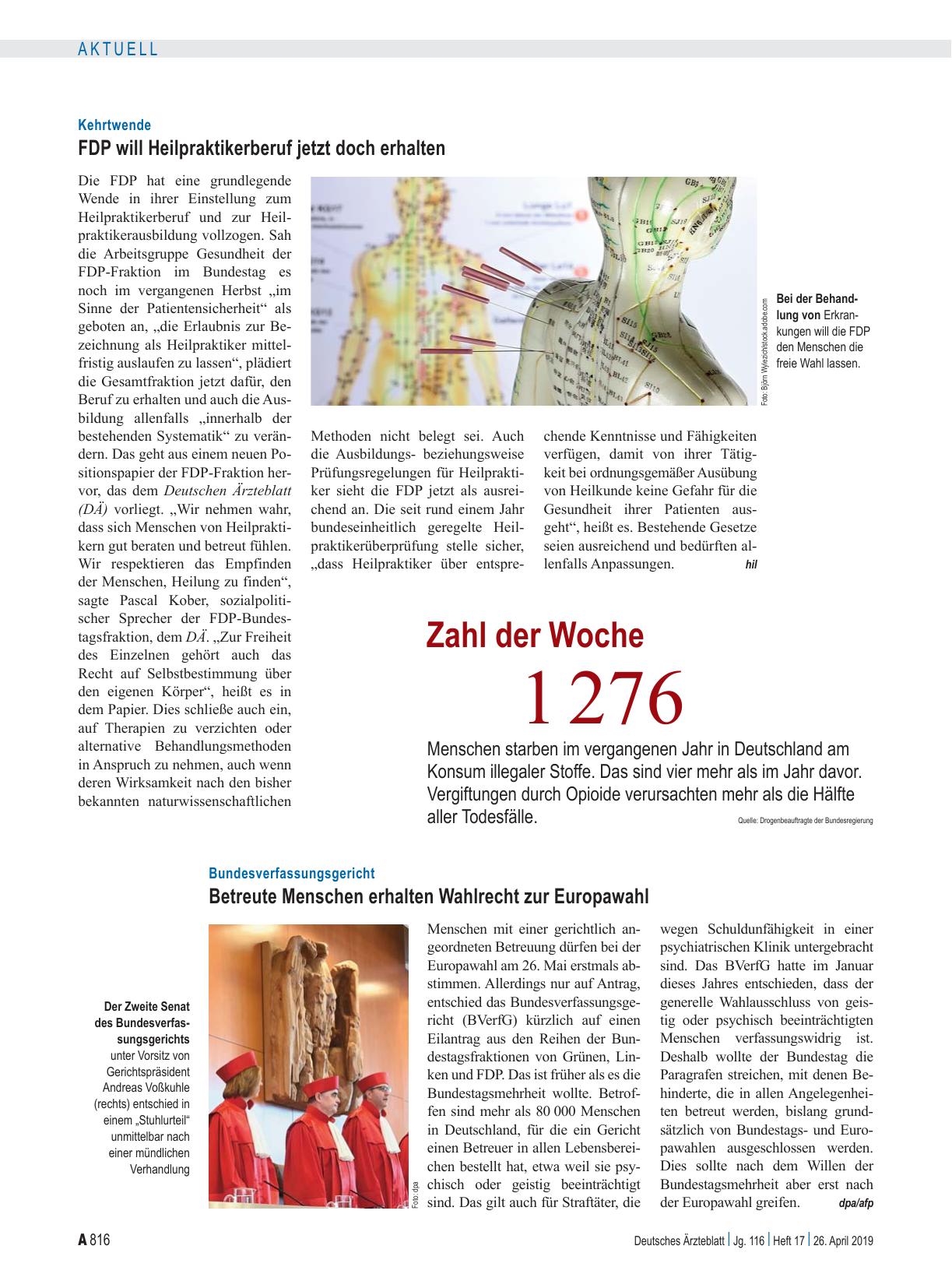 Vorschauseite 1: Zahl der Woche 1 276