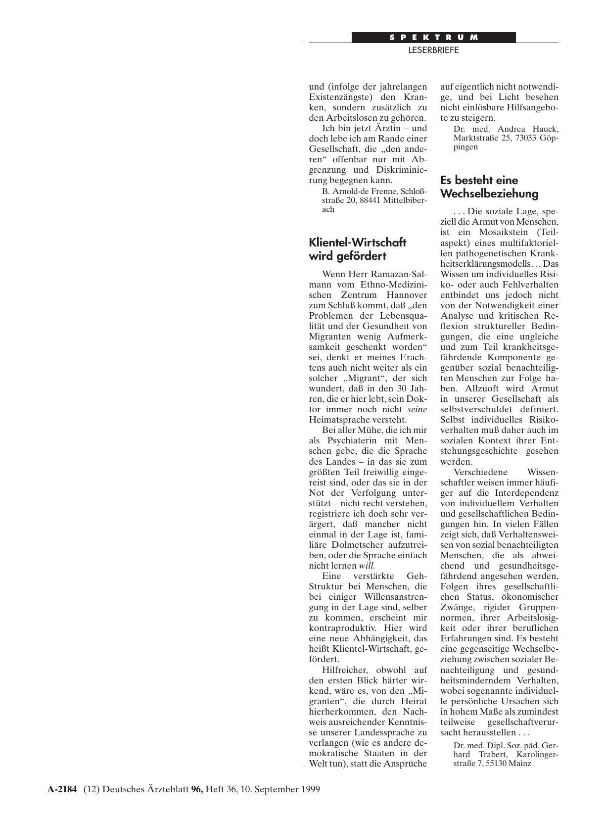 Vorschauseite 1: Armut: Klientel-Wirtschaft wird gefördert