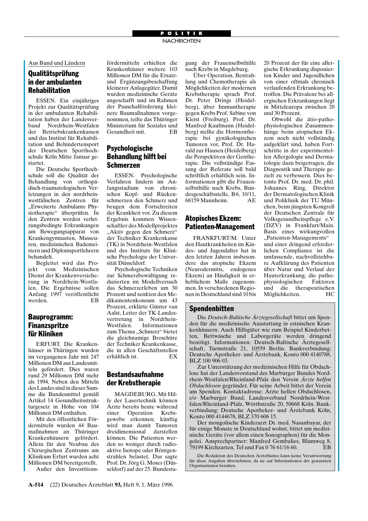 Vorschauseite 1: Qualitätsprüfung in der ambulanten Rehabilitation