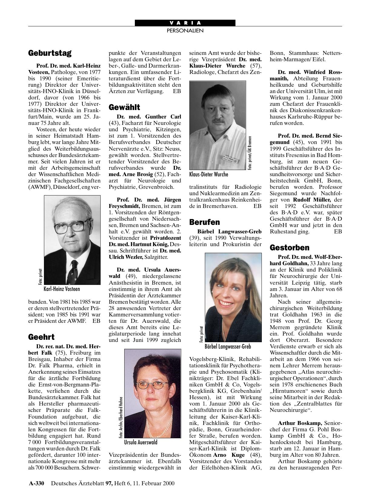 Vorschauseite 1: Gestorben