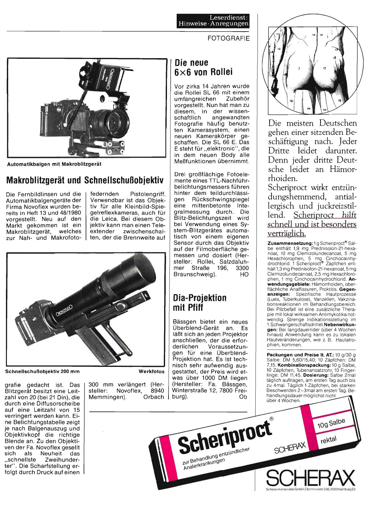 Vorschauseite 1: Dia-Projektion mit Pfiff