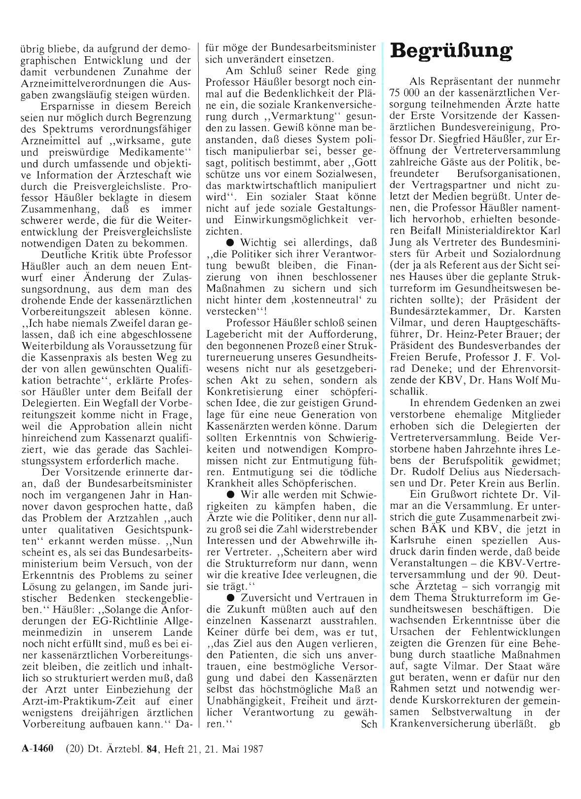 Vorschauseite 1: Begrüßung