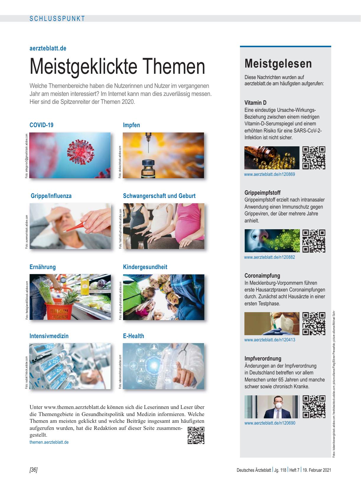 Vorschauseite 1: Meistgelesen