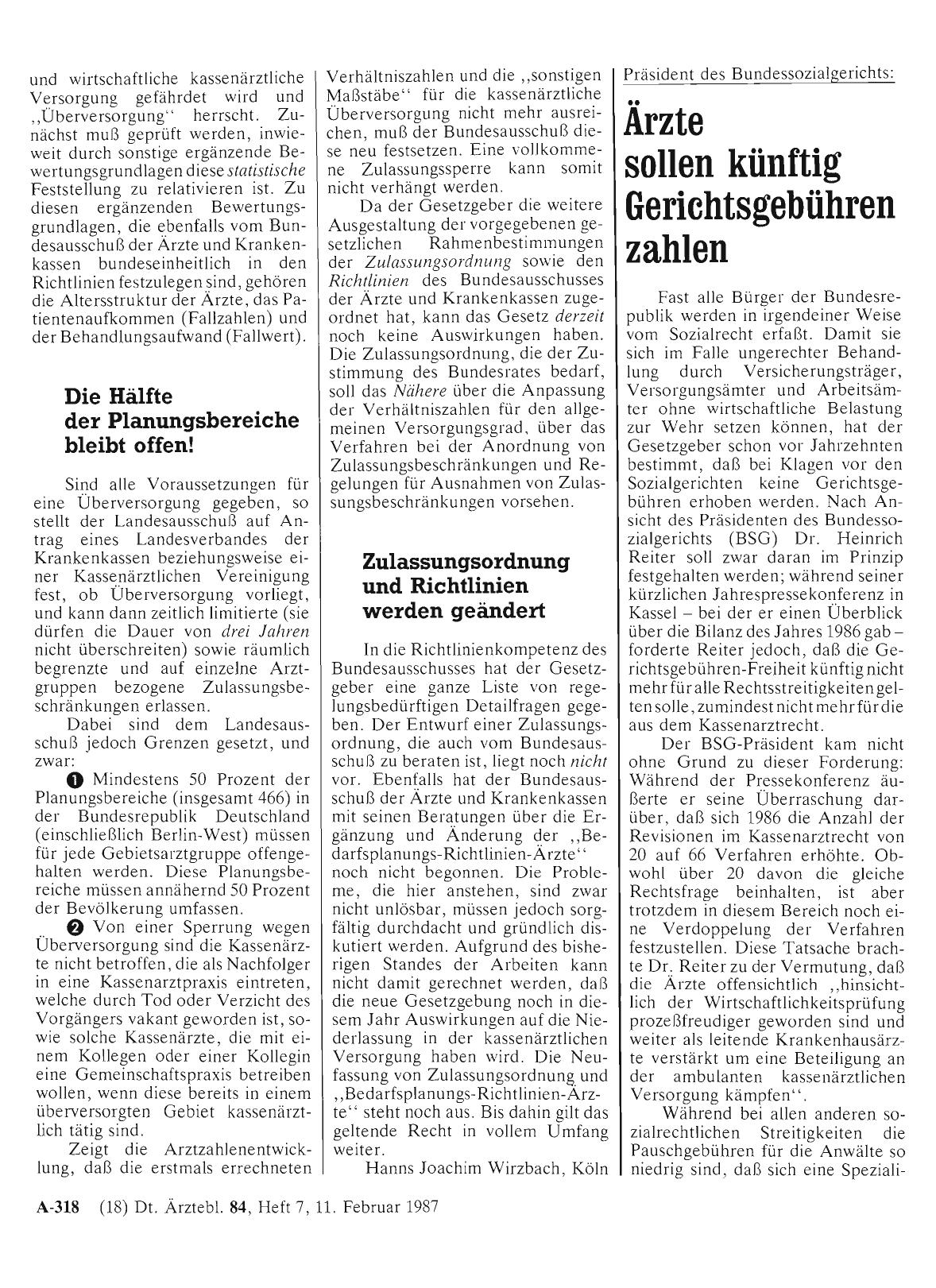 Vorschauseite 1: Präsident des Bundessozialgerichts: Ärzte sollen künftig Gerichtsgebühren zahlen