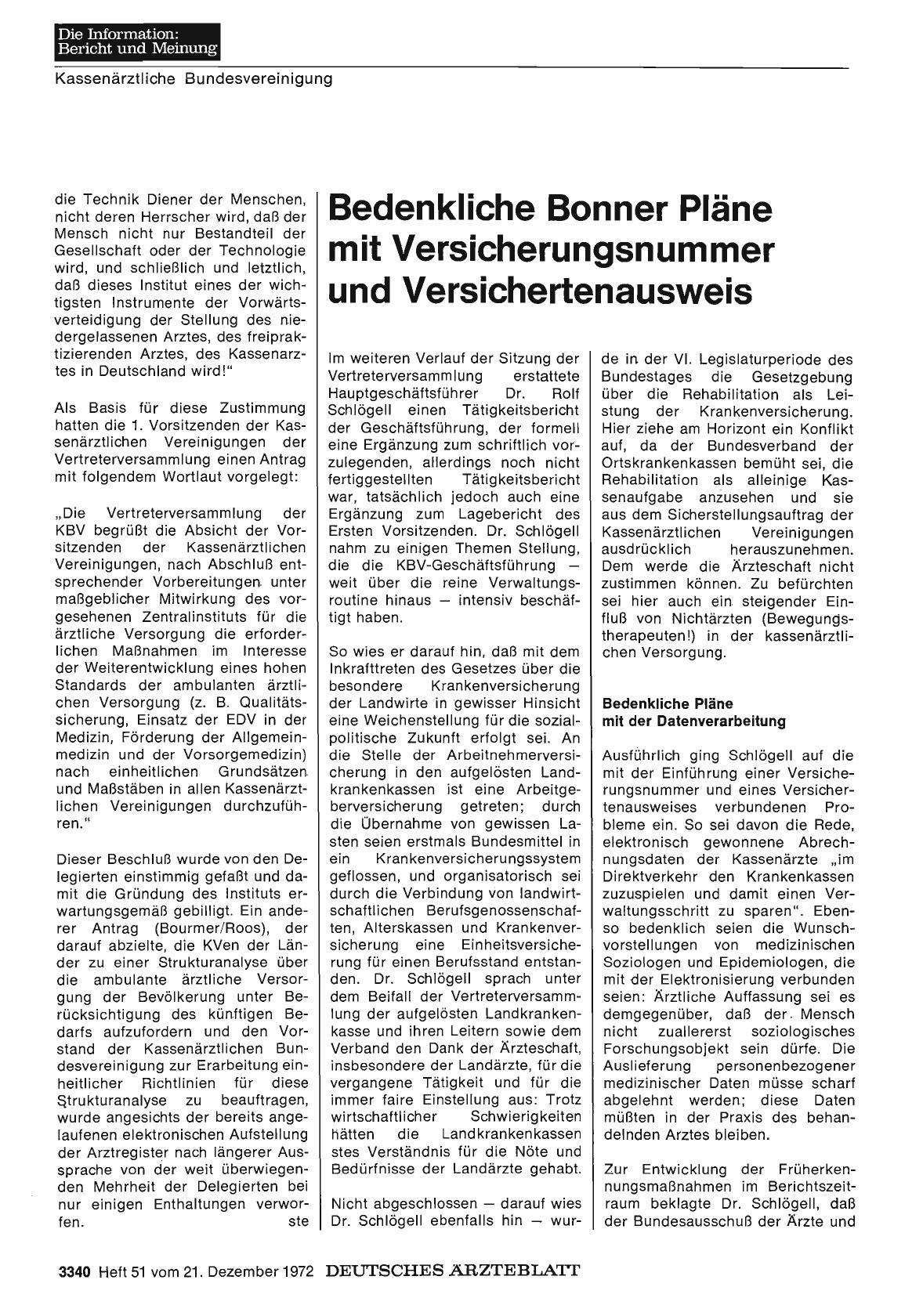 Vorschauseite 1: Bedenkliche Bonner Pläne mit Versicherungsnummer und Versichertenausweis