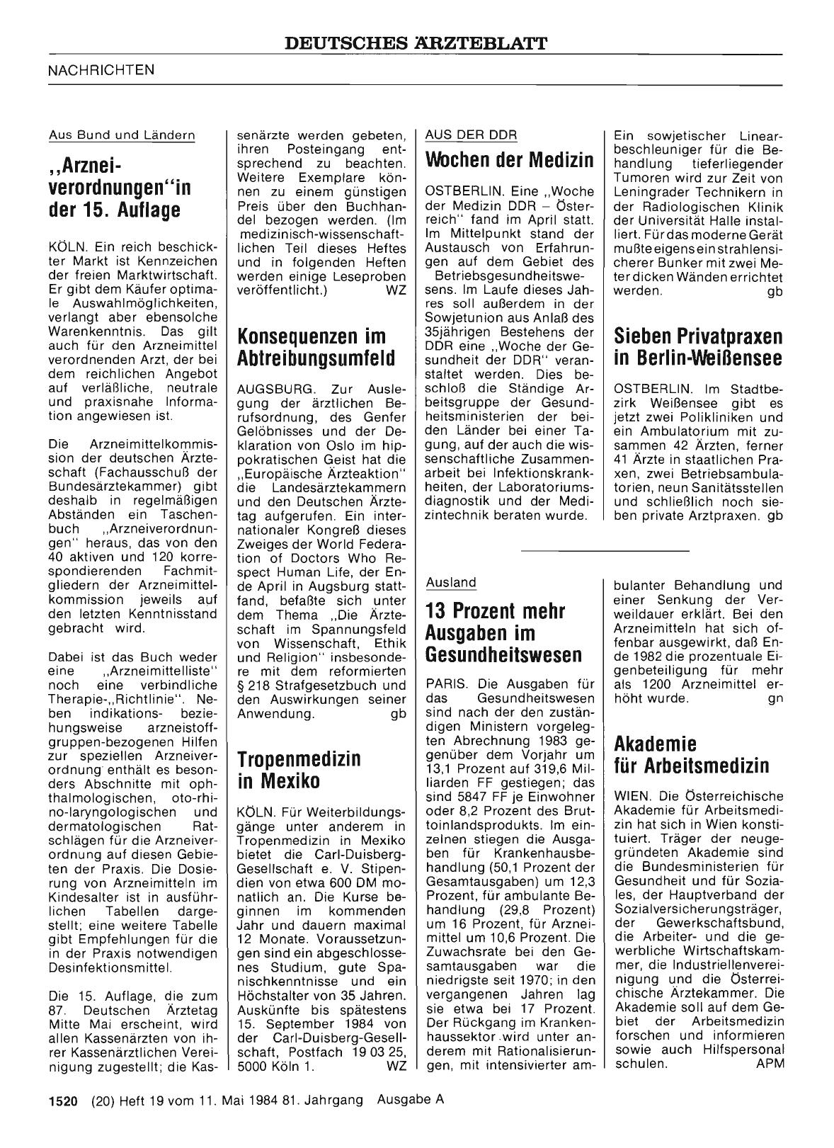 Vorschauseite 1: Sieben Privatpraxen in Berlin-Weißensee