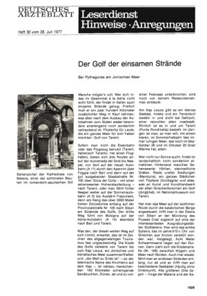 Vorschauseite 1: Der Golf der einsamen Strände: Bei Pythagoras am Jonischen Meer