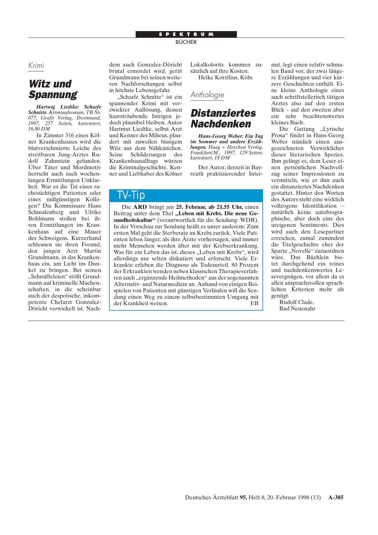 Vorschauseite 1: Ein Tag im Sommer und andere Erzählungen