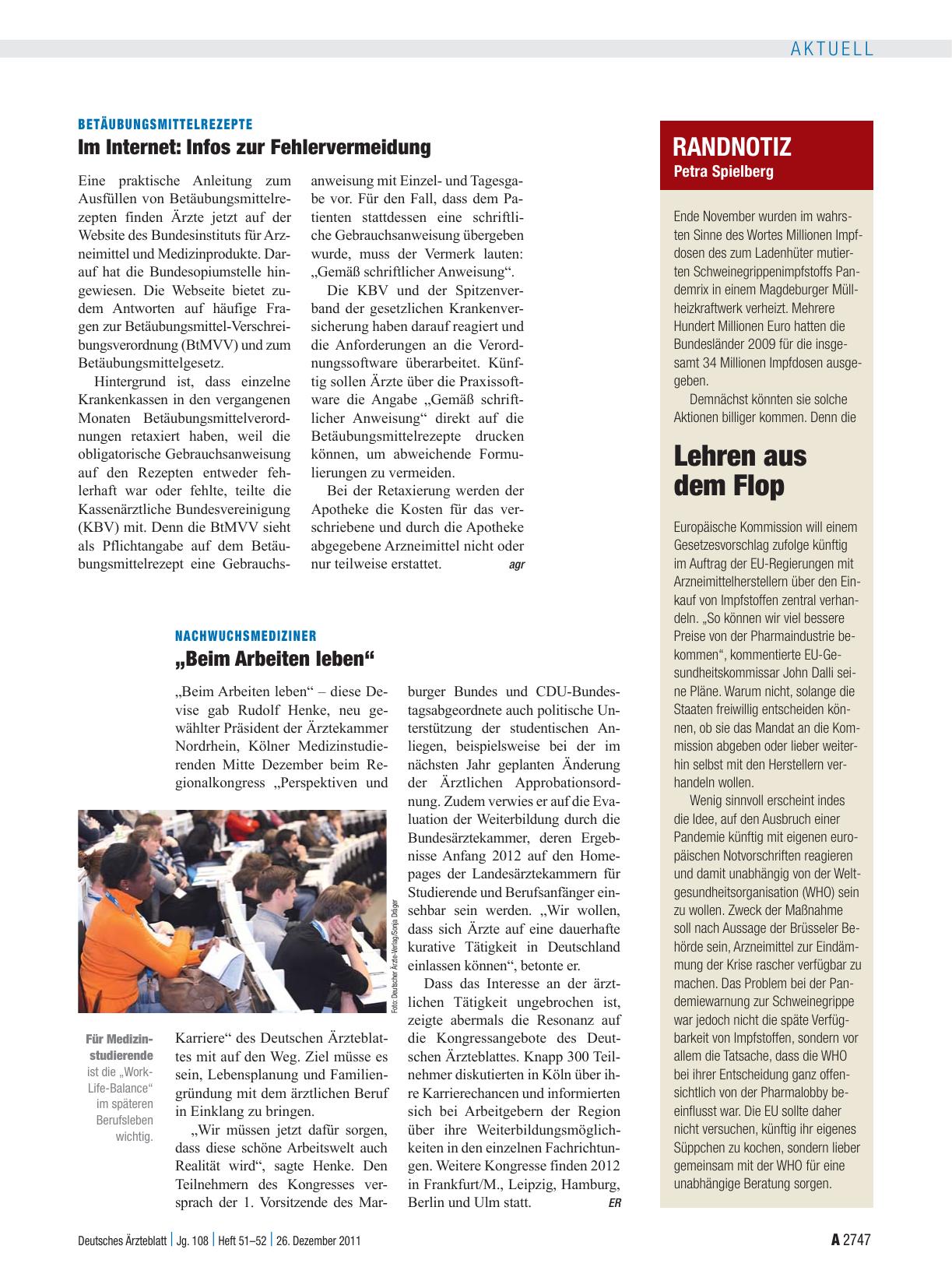 Vorschauseite 1: Betäubungsmittelrezepte: Im Internet: Infos zur Fehlervermeidung