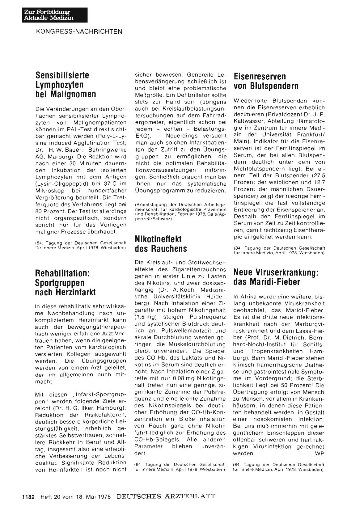 Vorschauseite 1: Neue Viruserkrankung: das Maridi-Fieber
