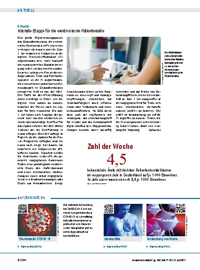 Vorschauseite 1: aerzteblatt. de