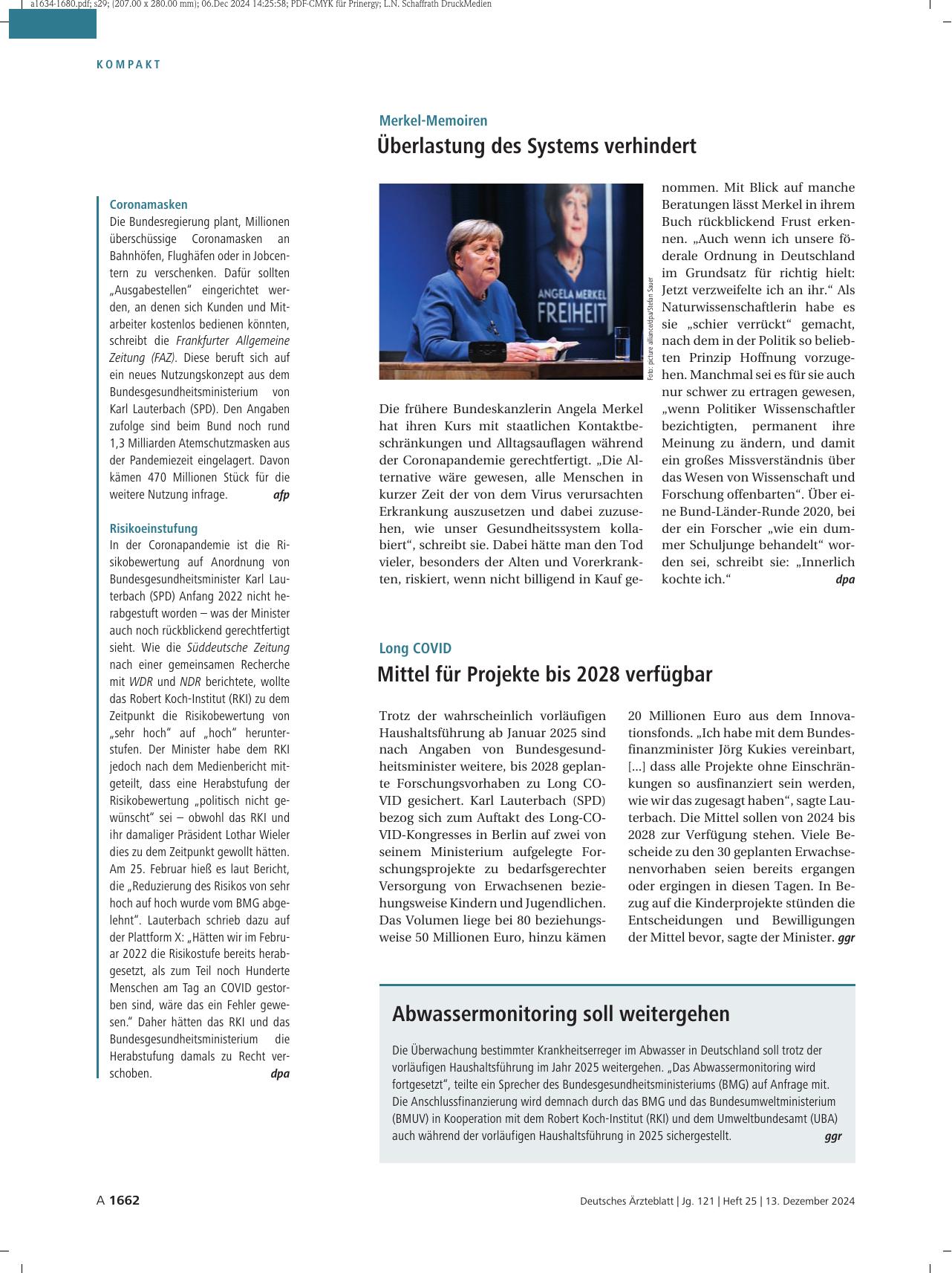 Vorschauseite 1: Corona-Masken / Risikoeinstufung