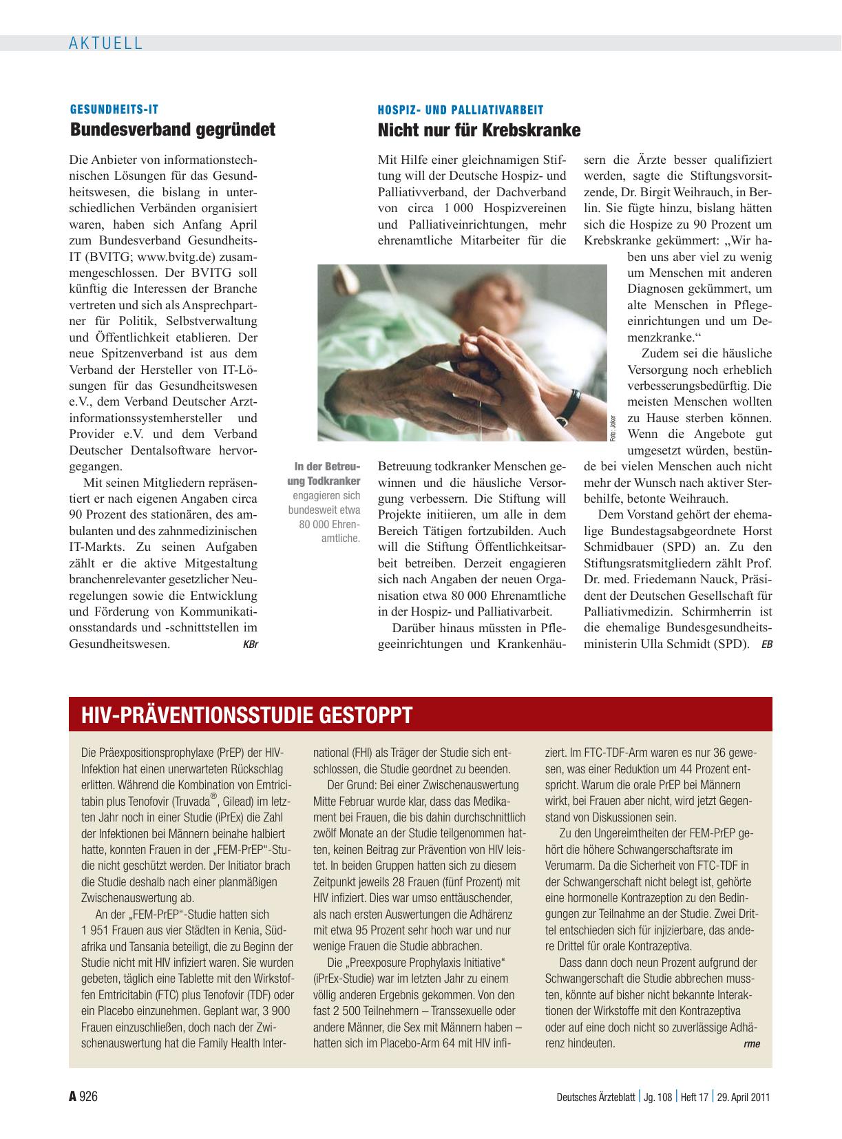 Vorschauseite 1: Gesundheits-IT: Bundesverband gegründet