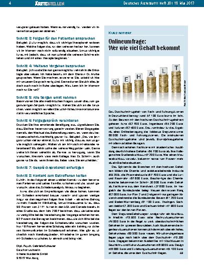 Vorschauseite 1: Onlineumfrage: Wer wie viel Gehalt bekommt