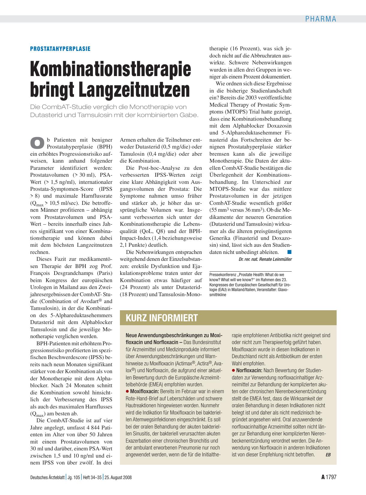 Vorschauseite 1: Kurz informiert