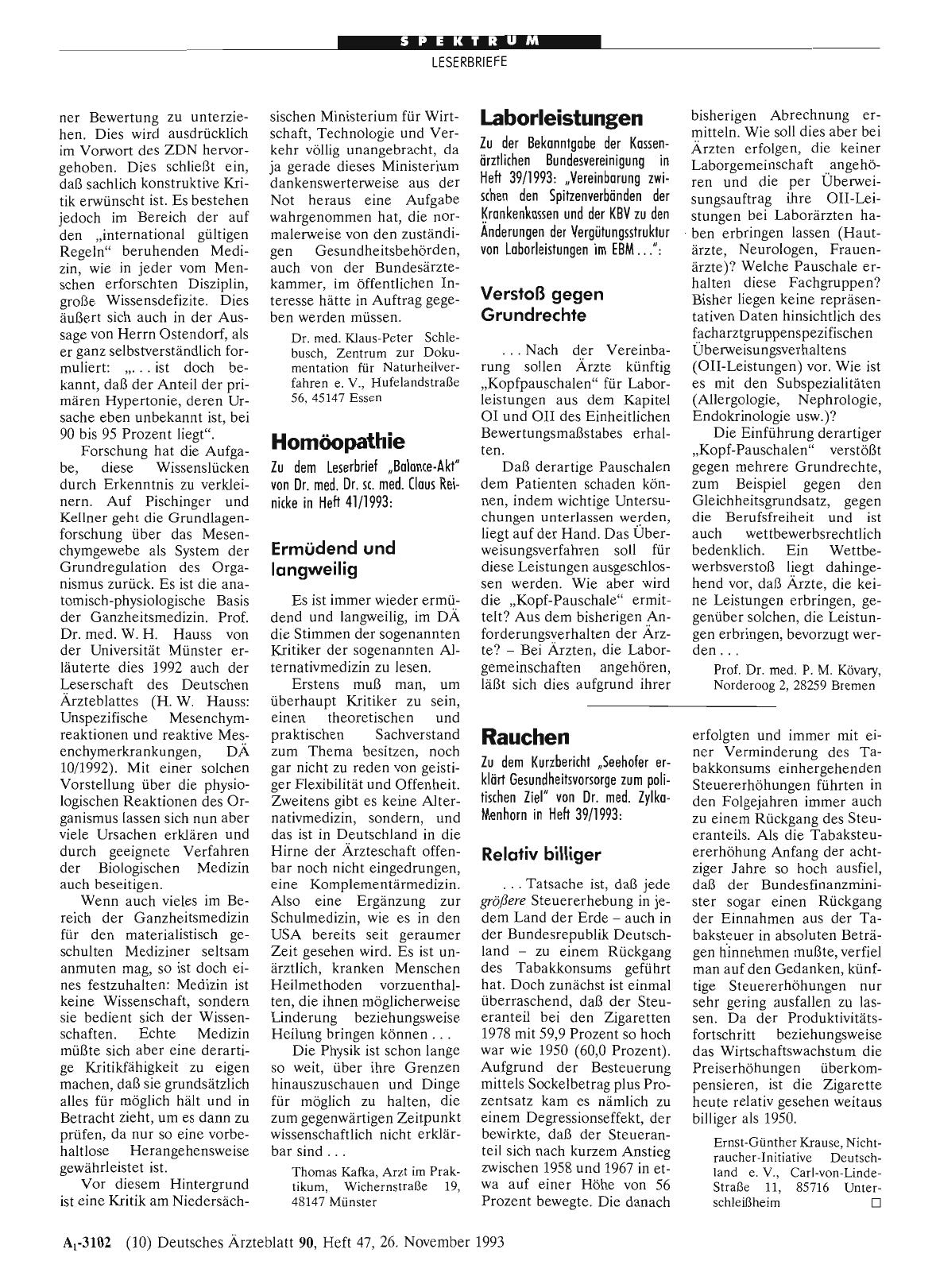 Vorschauseite 1: Homöopathie: Ermüdend und langweilig
