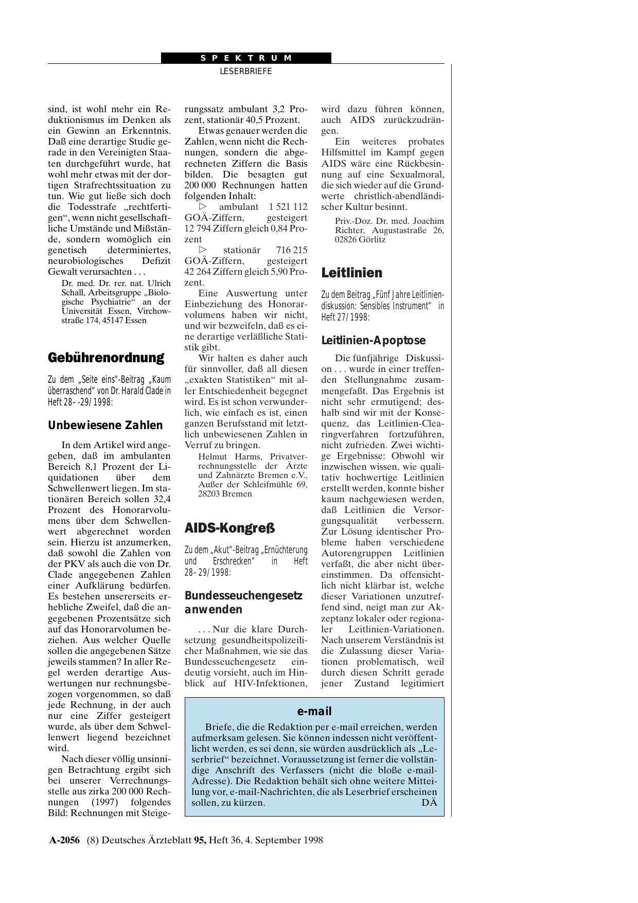 Vorschauseite 1: AIDS-Kongreß: Bundesseuchengesetz anwenden