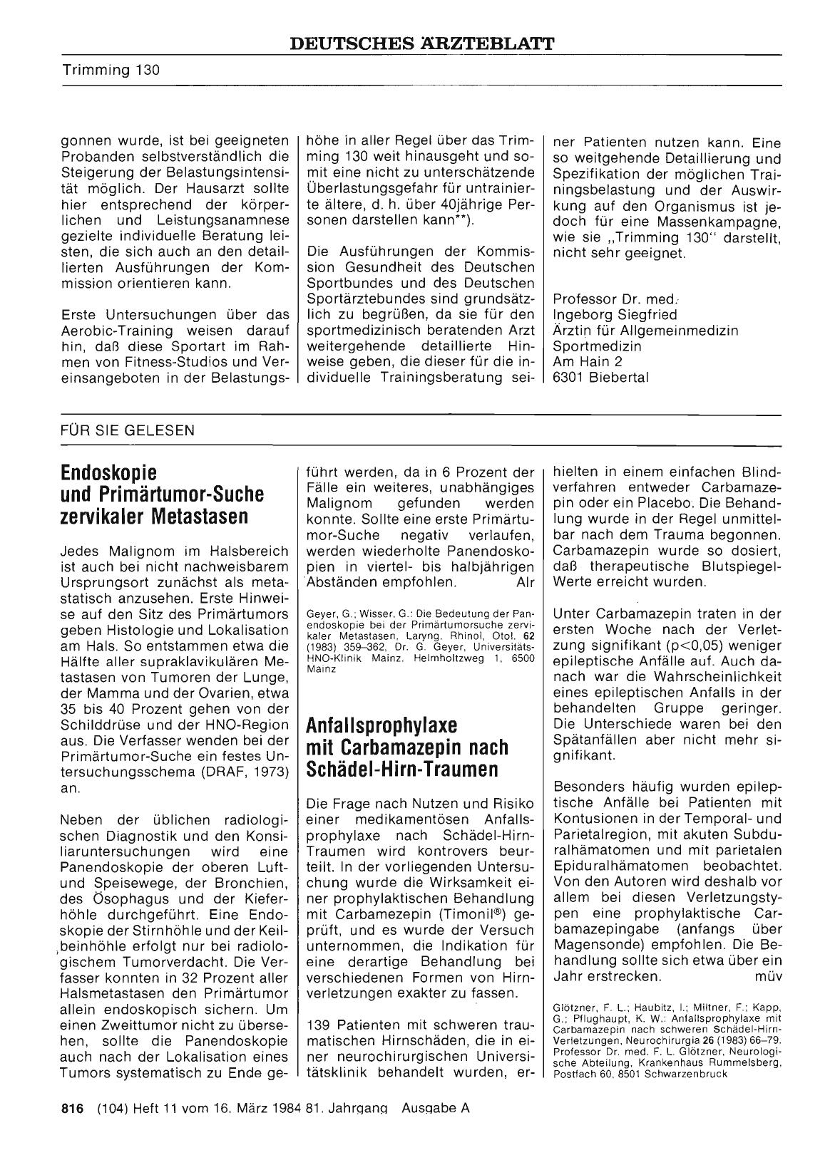 Vorschauseite 1: Endoskopie und Primärtumor-Suche zervikaler Metastasen