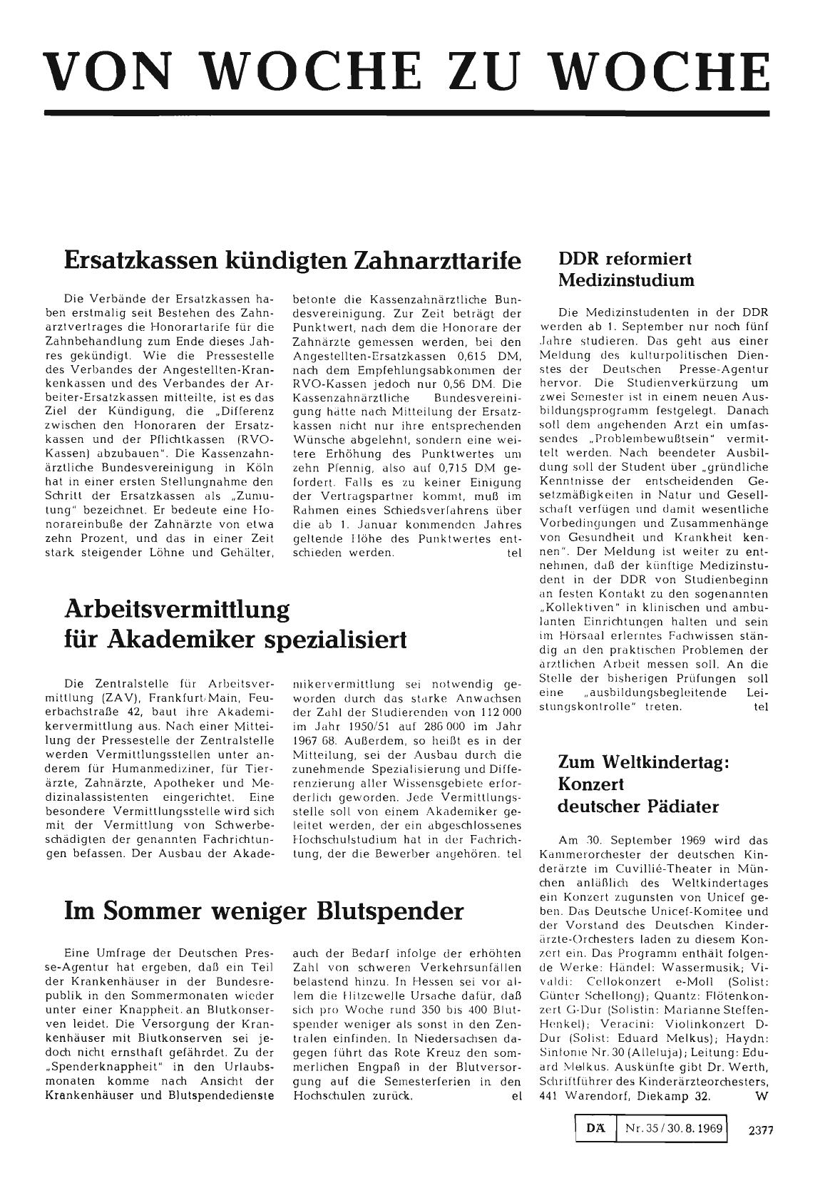 Vorschauseite 1: Zum Weltkindertag: Konzert deutscher Pädiater