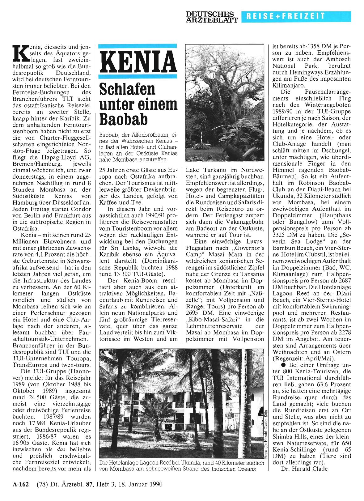 Vorschauseite 1: Kenia: Schlafen unter einem Baobab