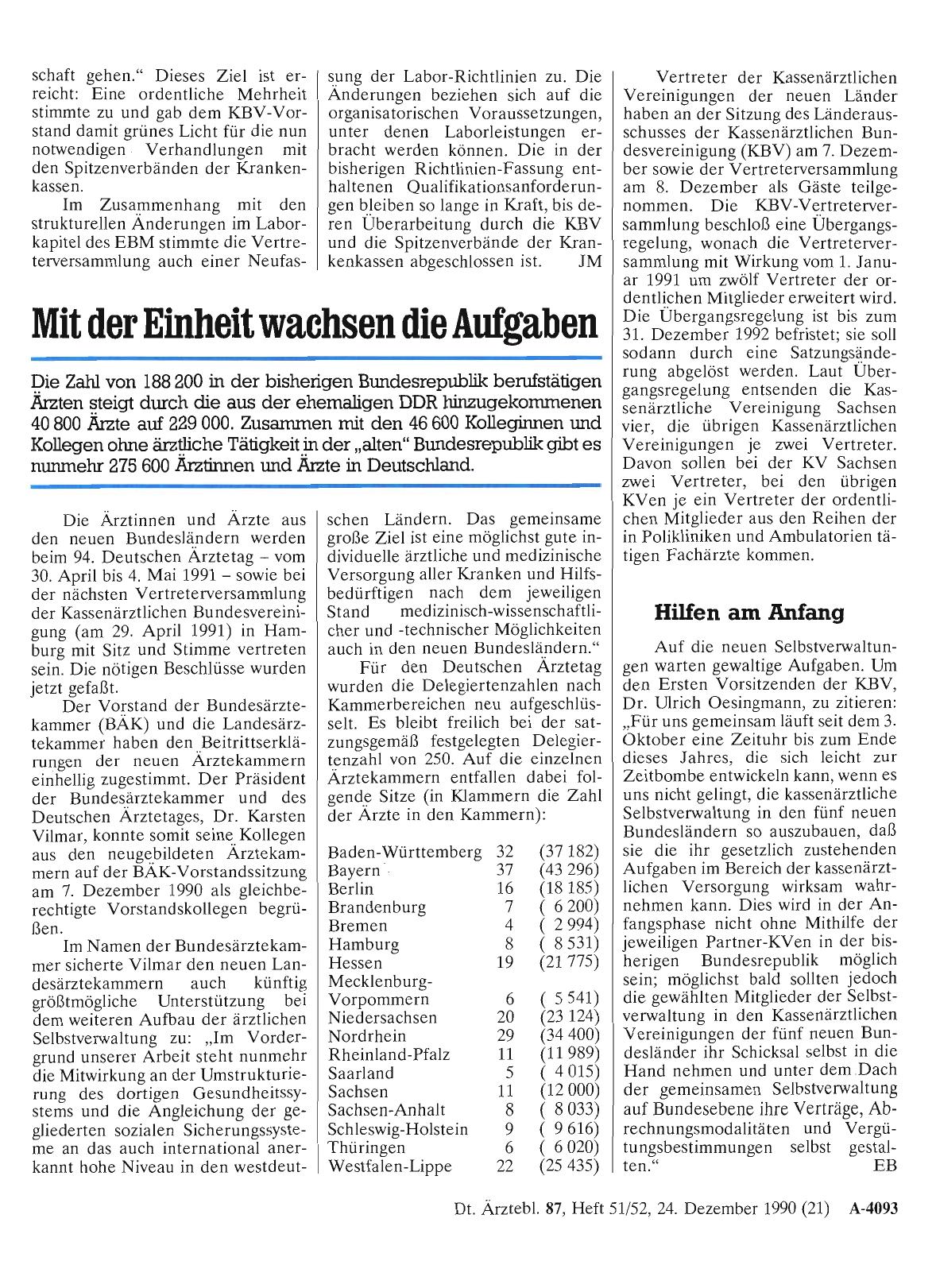 Vorschauseite 1: Mit der Einheit wachsen die Aufgaben