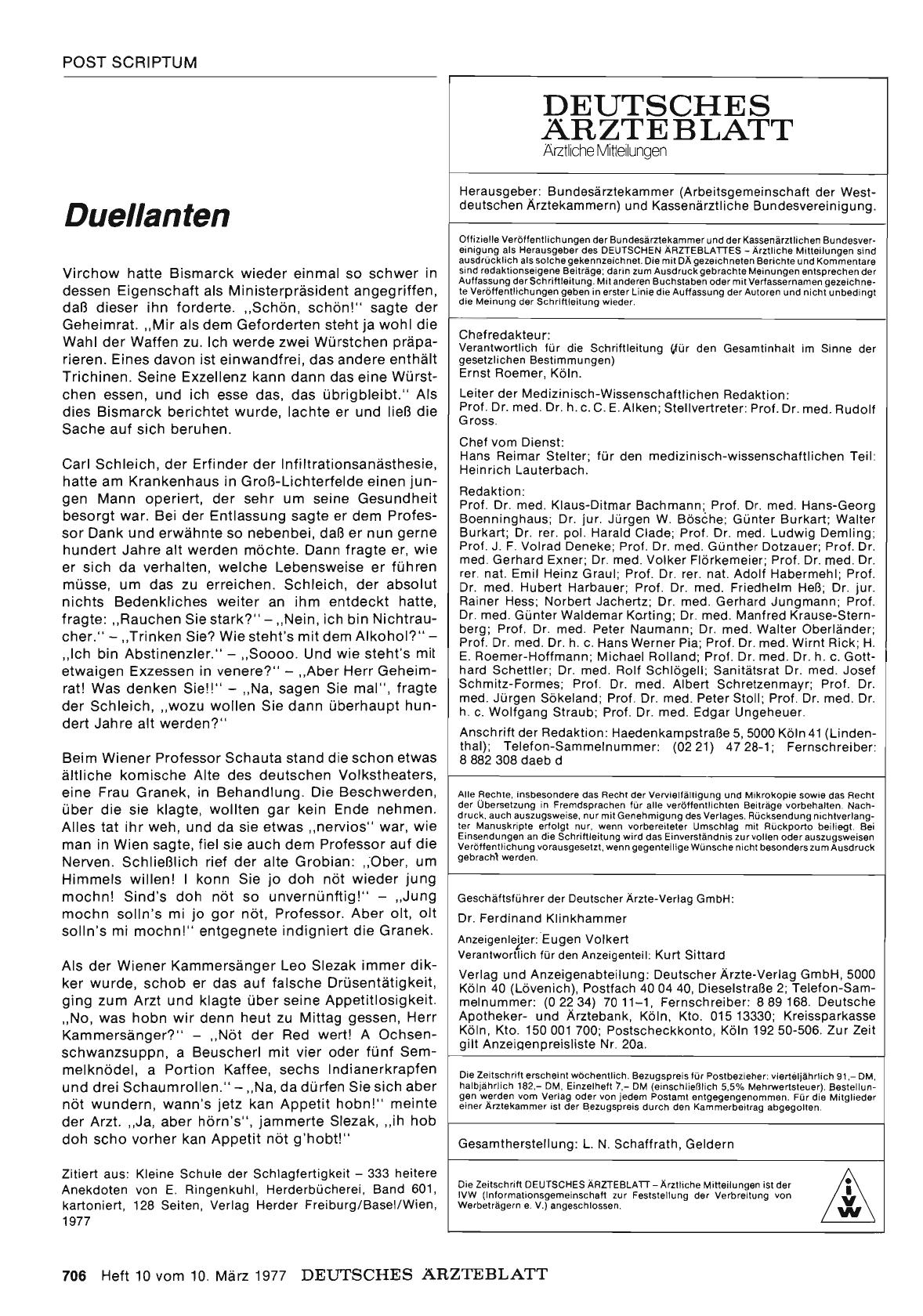 Vorschauseite 1: Duellanten