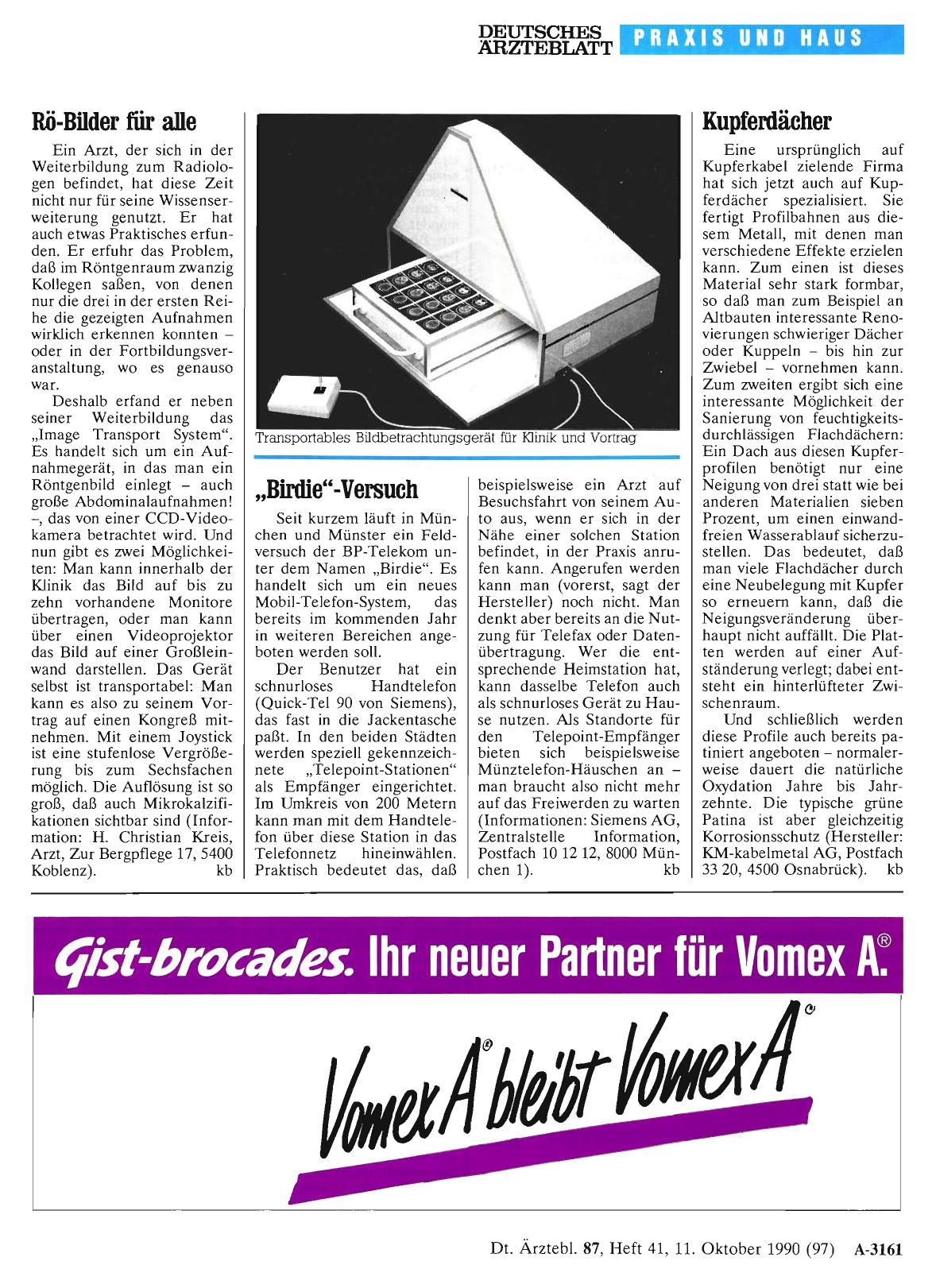 Vorschauseite 1: „Birdie“-Versuch