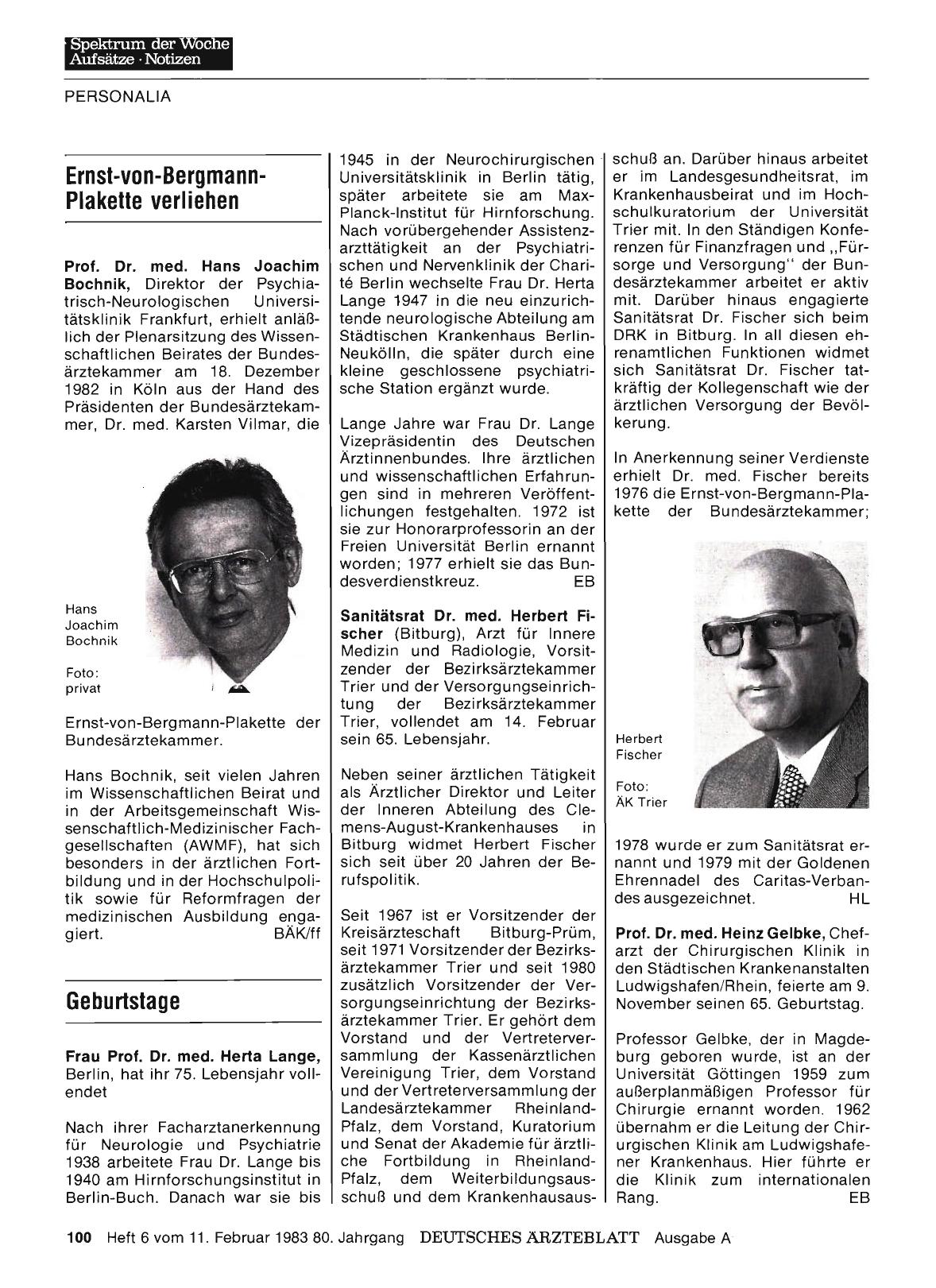 Vorschauseite 1: Geburtstage