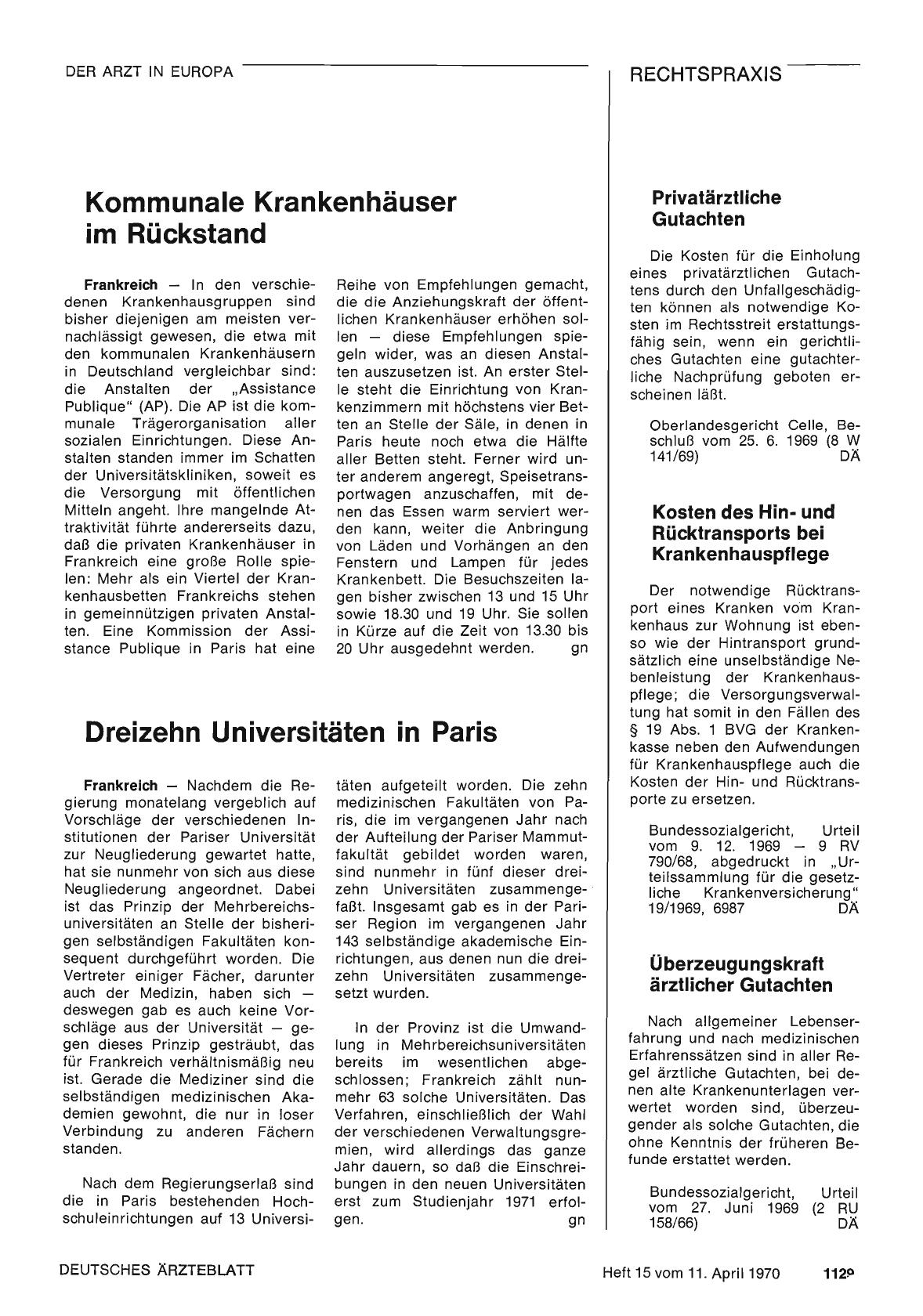 Vorschauseite 1: Dreizehn Universitäten in Paris