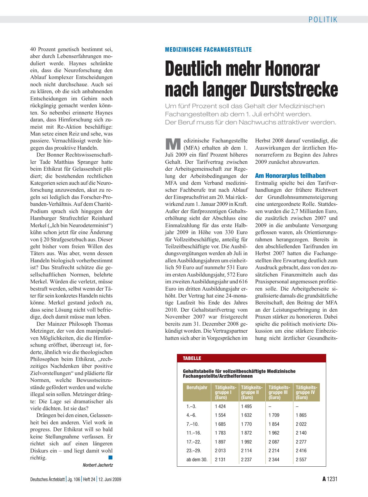 Vorschauseite 1: Medizinische Fachangestellte: Deutlich mehr Honorar nach langer Durststrecke
