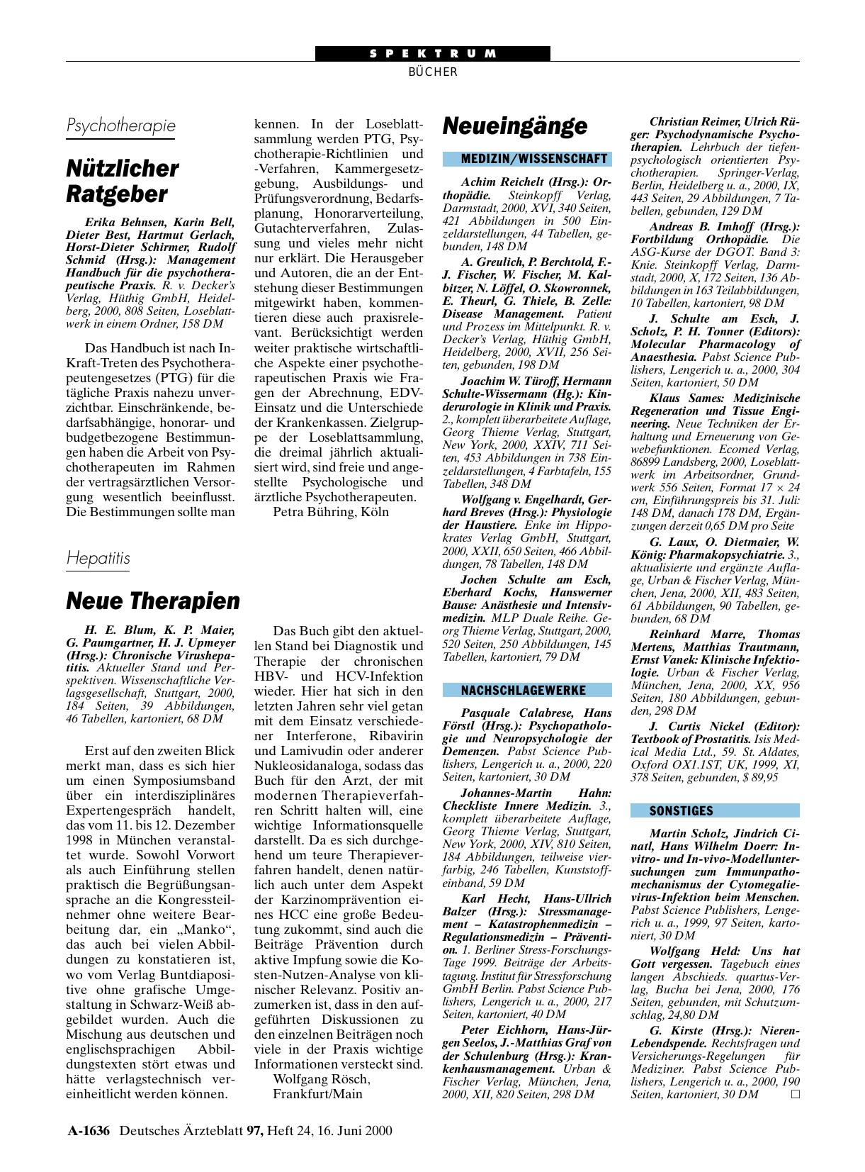 Vorschauseite 1: Management Handbuch für die psychotherapeutische Praxis