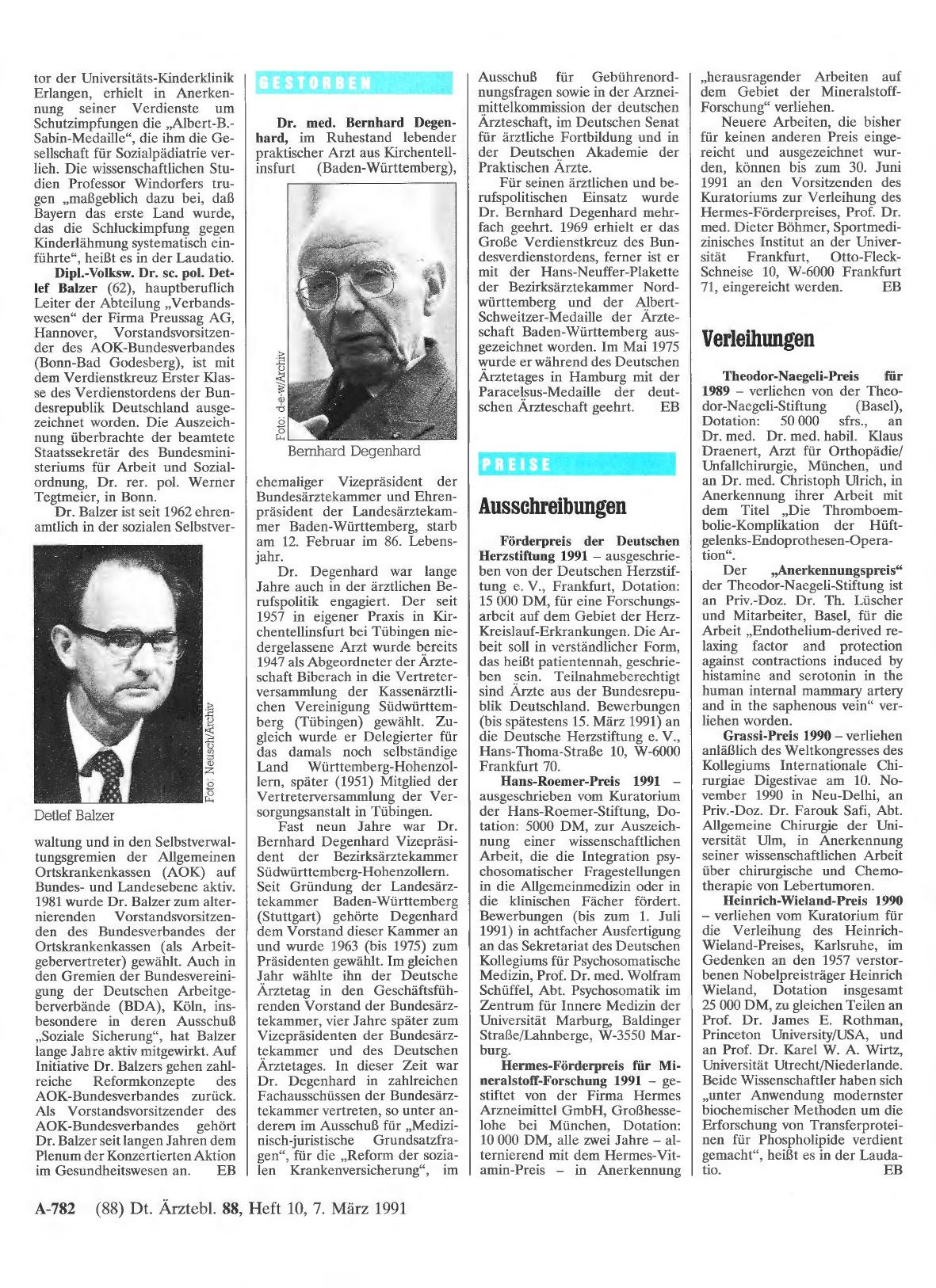 Vorschauseite 1: Gestorben