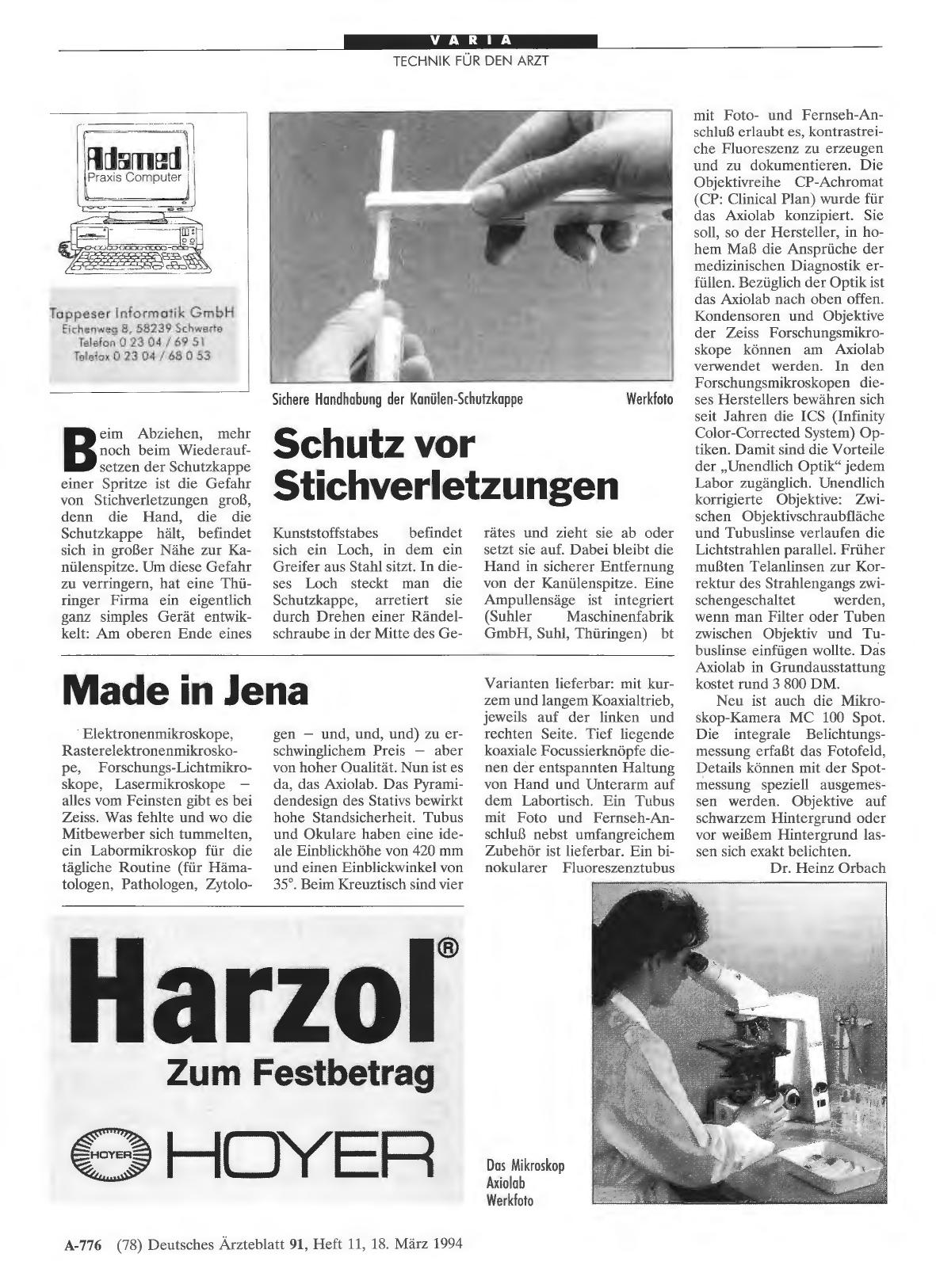 Vorschauseite 1: Made in Jena